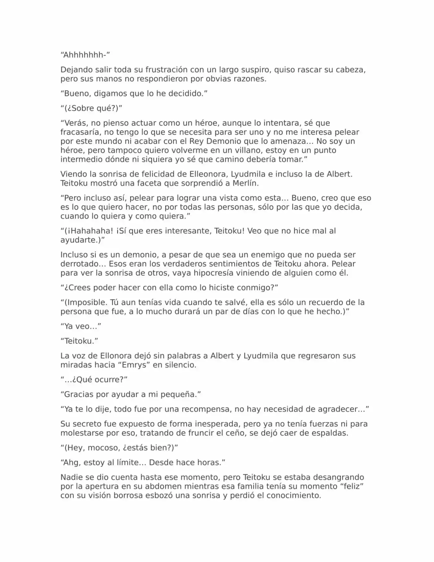 Isekai No Vigilant (Novela) - Capítulo 18 - Página 13 - LectorTMOo