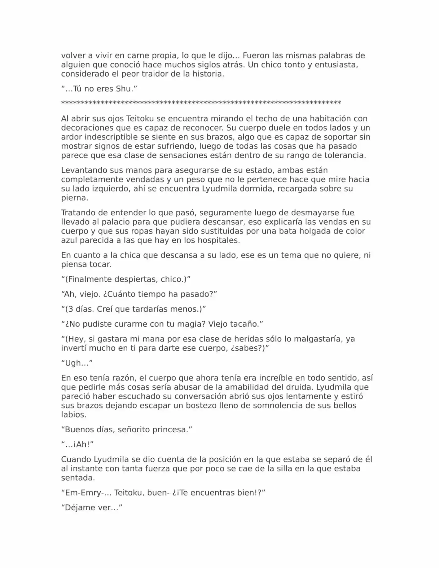 Isekai No Vigilant (Novela) - Capítulo 19 - Página 5 - LectorTMOo