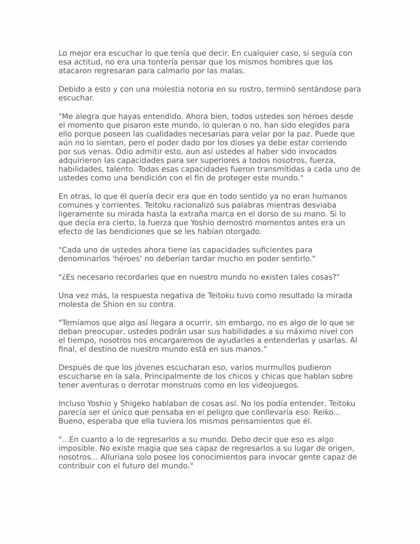 Isekai No Vigilant (Novela) - Capítulo 2 - Página 8 - LectorTMOo
