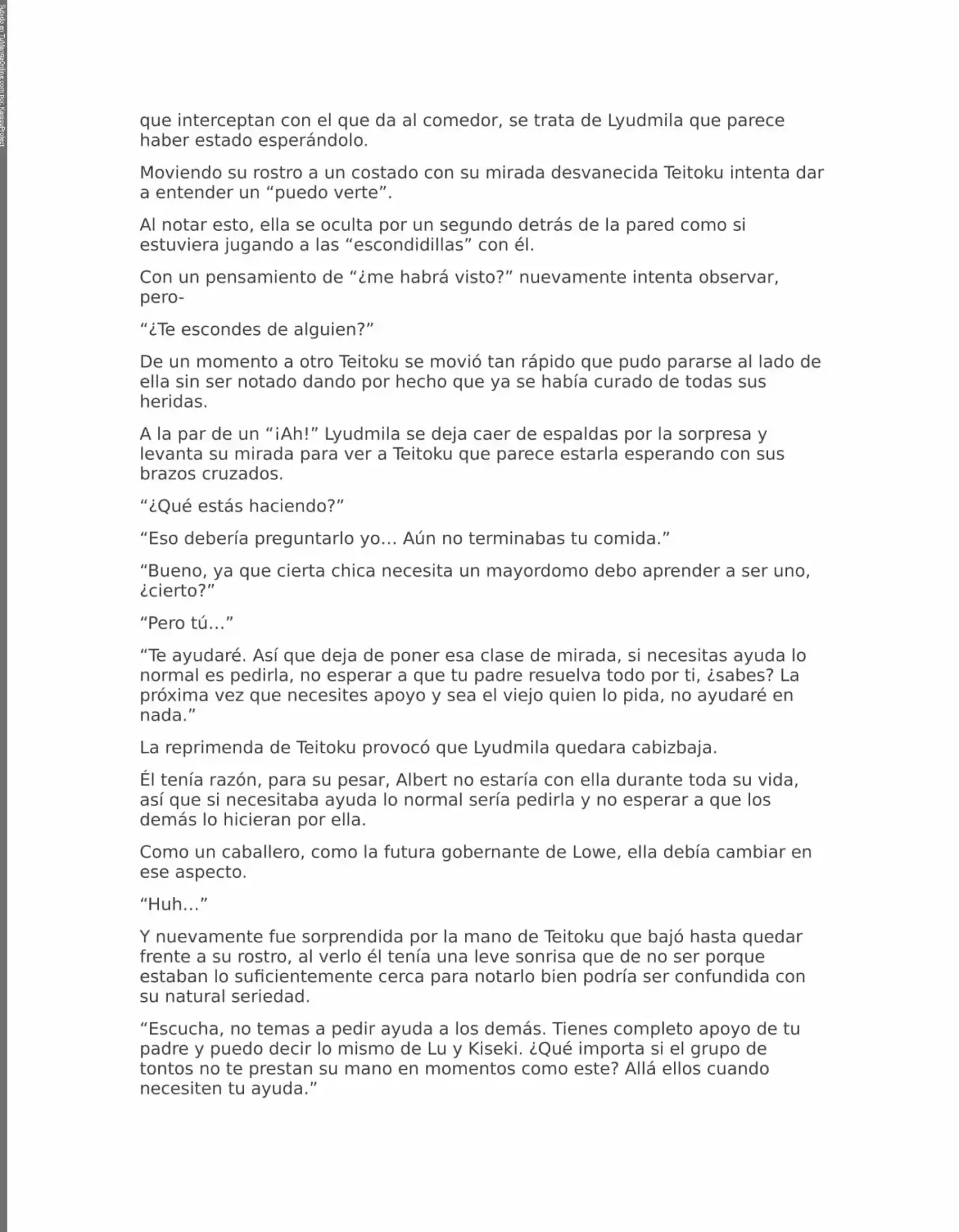 Isekai No Vigilant (Novela) - Capítulo 22 - Página 6 - LectorTMOo