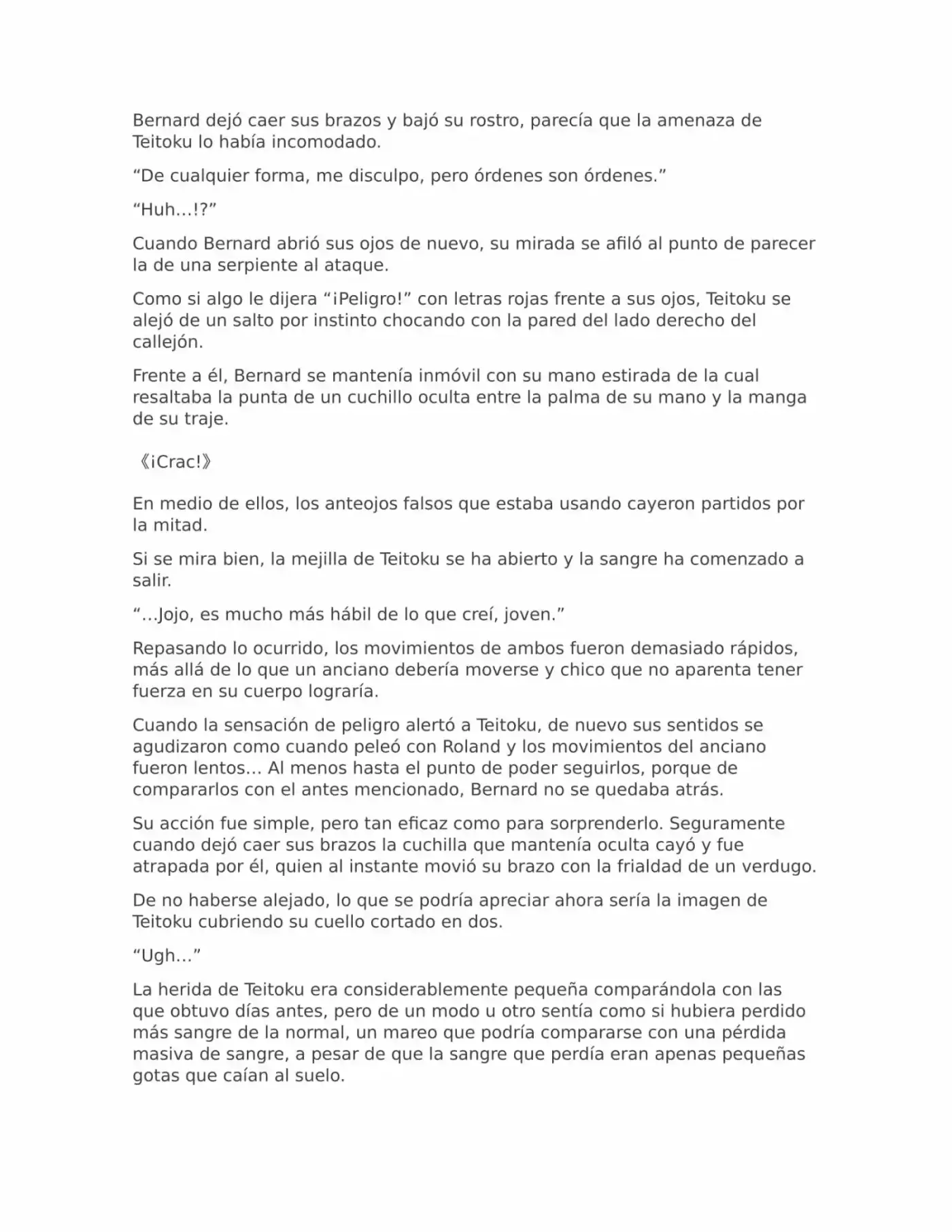Isekai No Vigilant (Novela) - Capítulo 24 - Página 5 - LectorTMOo