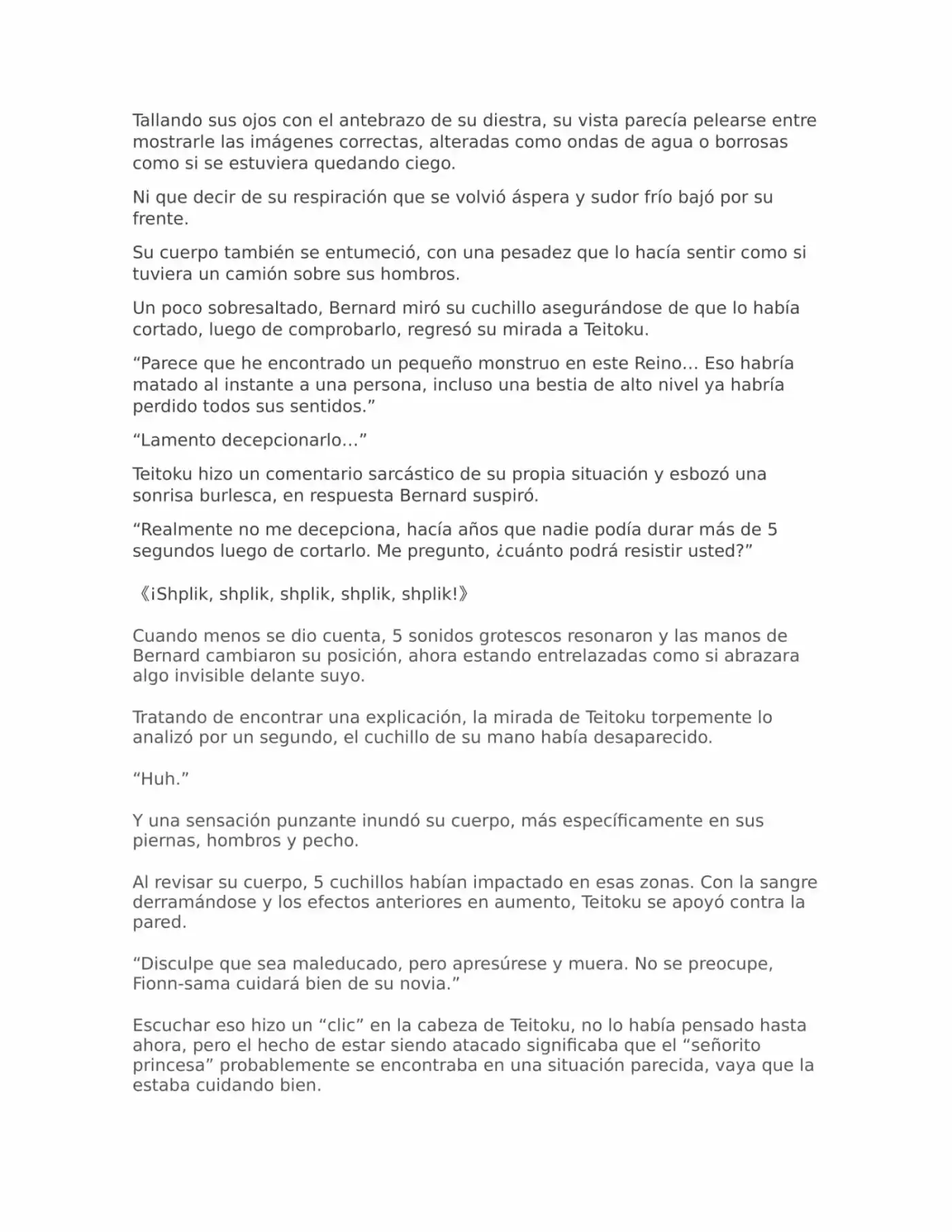 Isekai No Vigilant (Novela) - Capítulo 24 - Página 6 - LectorTMOo
