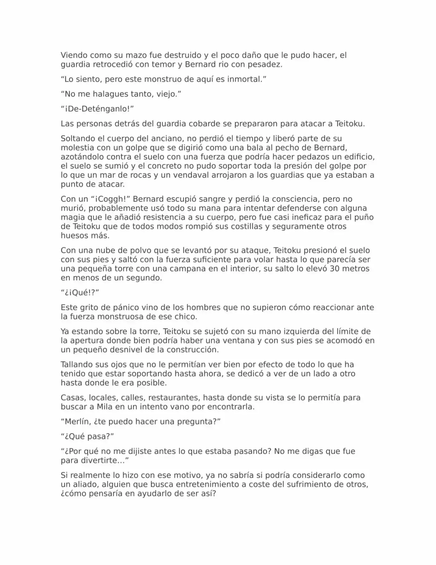 Isekai No Vigilant (Novela) - Capítulo 25 - Página 3 - LectorTMOo