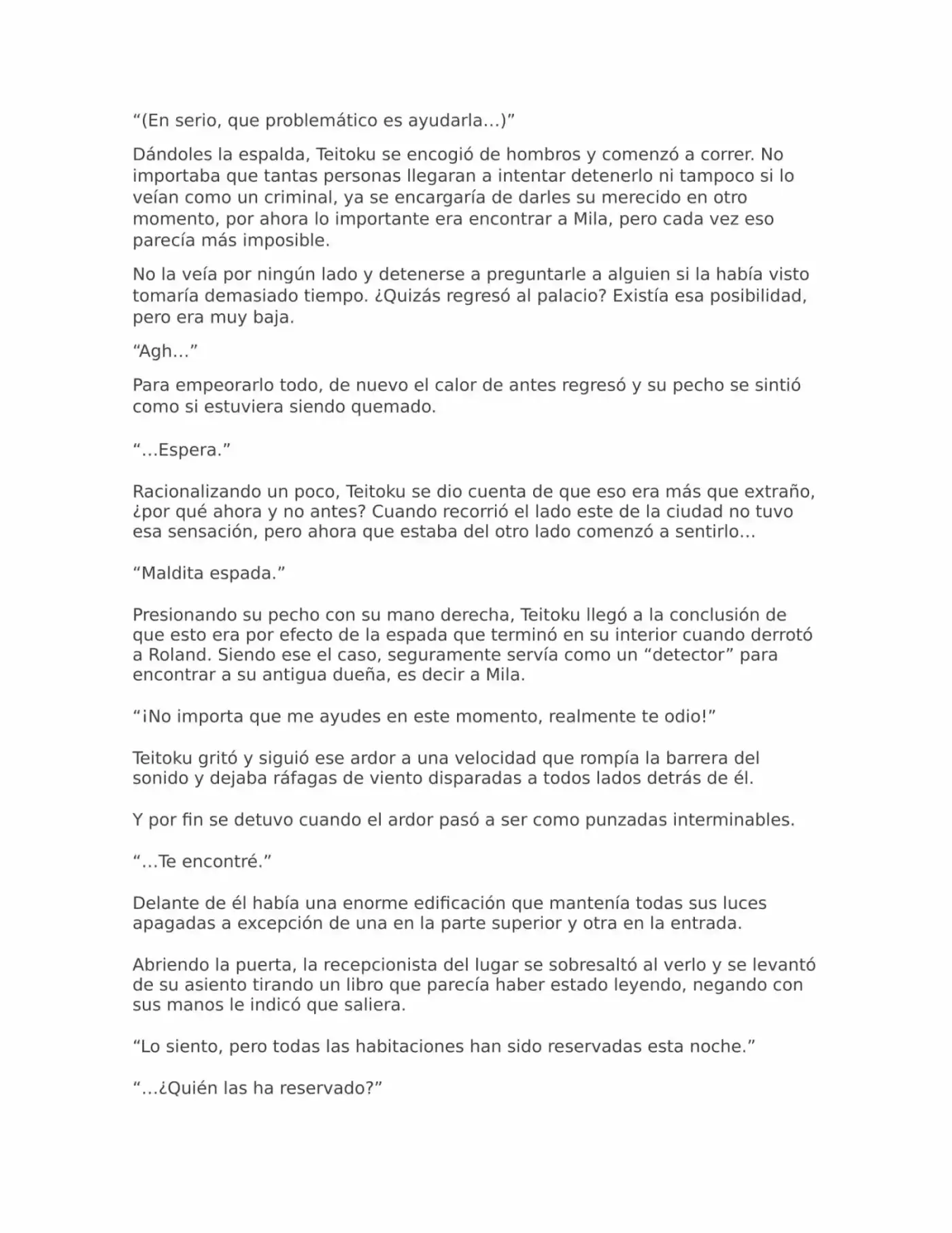 Isekai No Vigilant (Novela) - Capítulo 25 - Página 8 - LectorTMOo