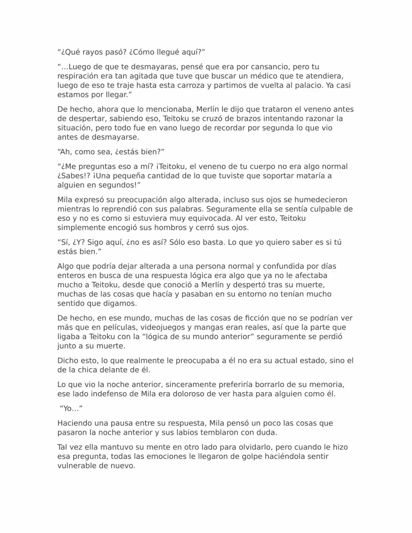 Isekai No Vigilant (Novela) - Capítulo 26 - Página 6 - LectorTMOo