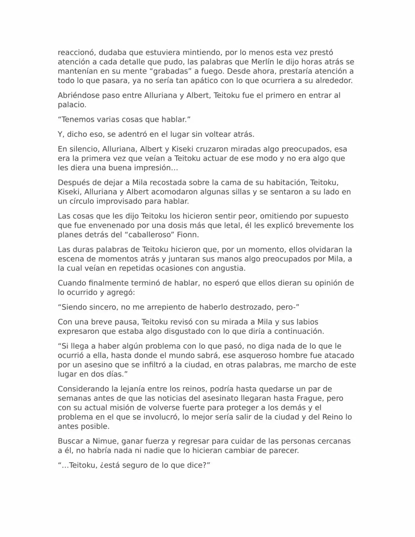 Isekai No Vigilant (Novela) - Capítulo 26 - Página 9 - LectorTMOo