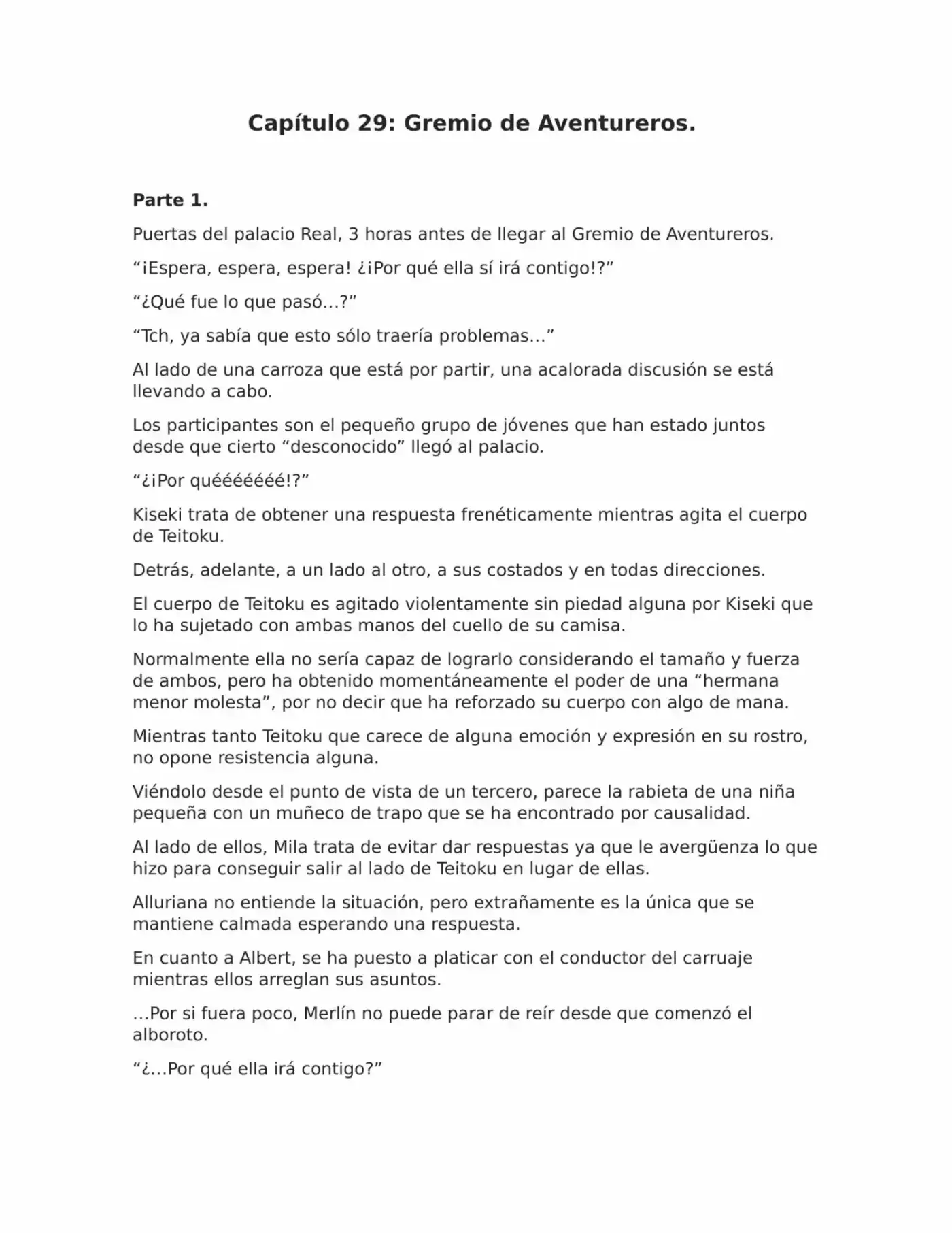 Isekai No Vigilant (Novela) - Capítulo 29 - Página 1 - LectorTMOo