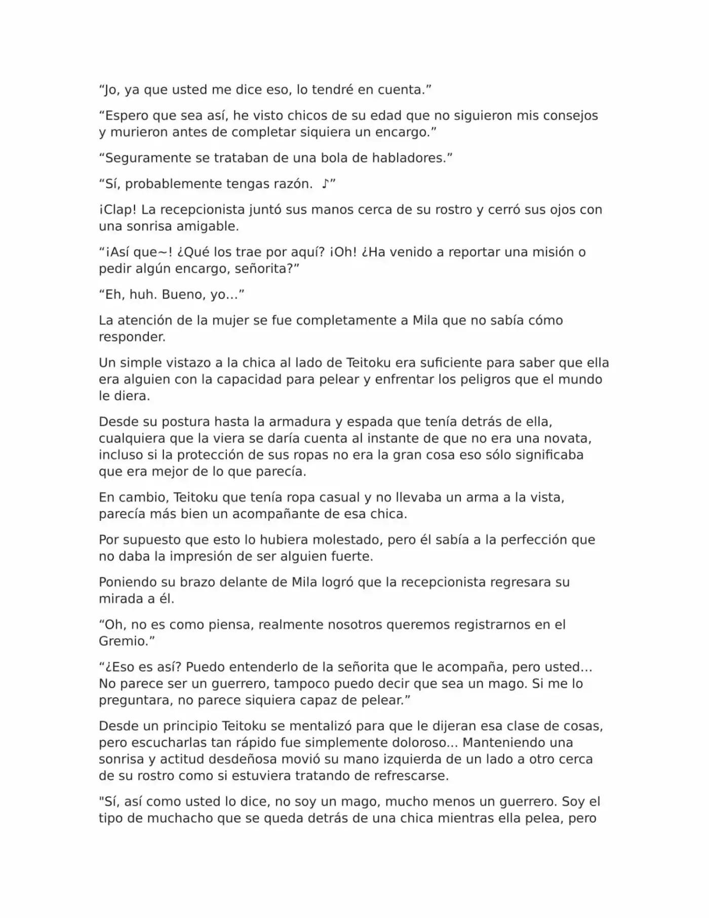 Isekai No Vigilant (Novela) - Capítulo 29 - Página 8 - LectorTMOo