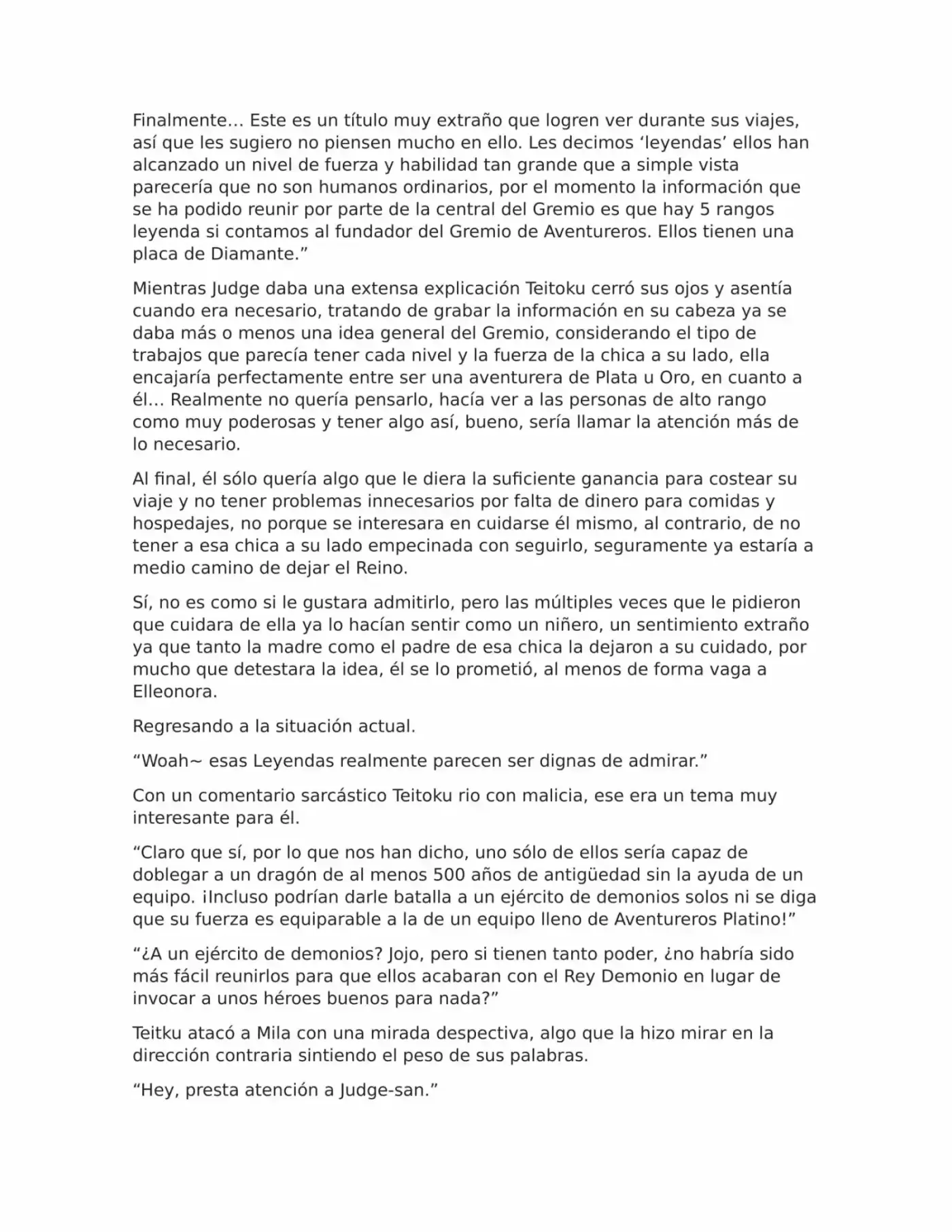 Isekai No Vigilant (Novela) - Capítulo 29 - Página 13 - LectorTMOo