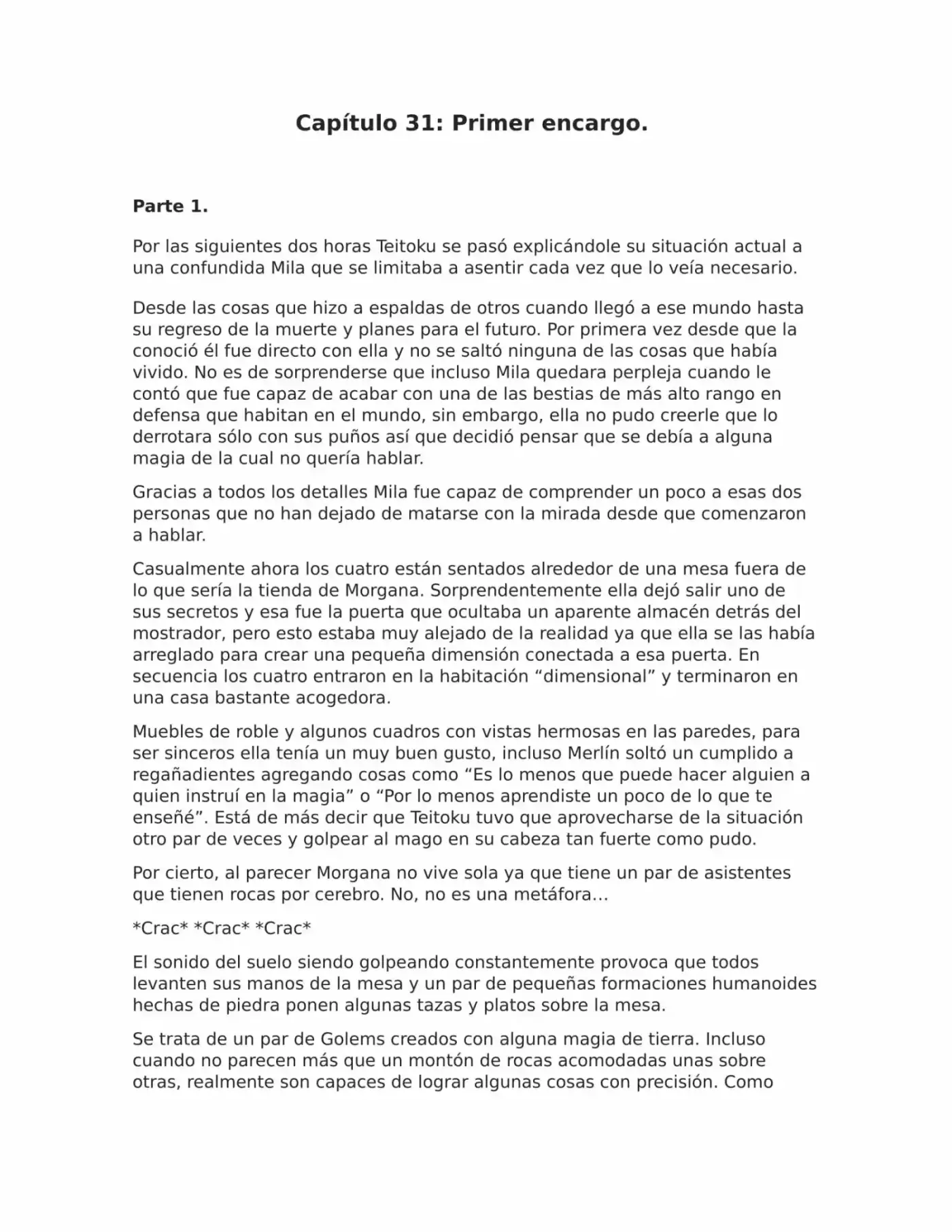 Isekai No Vigilant (Novela) - Capítulo 31 - Página 1 - LectorTMOo