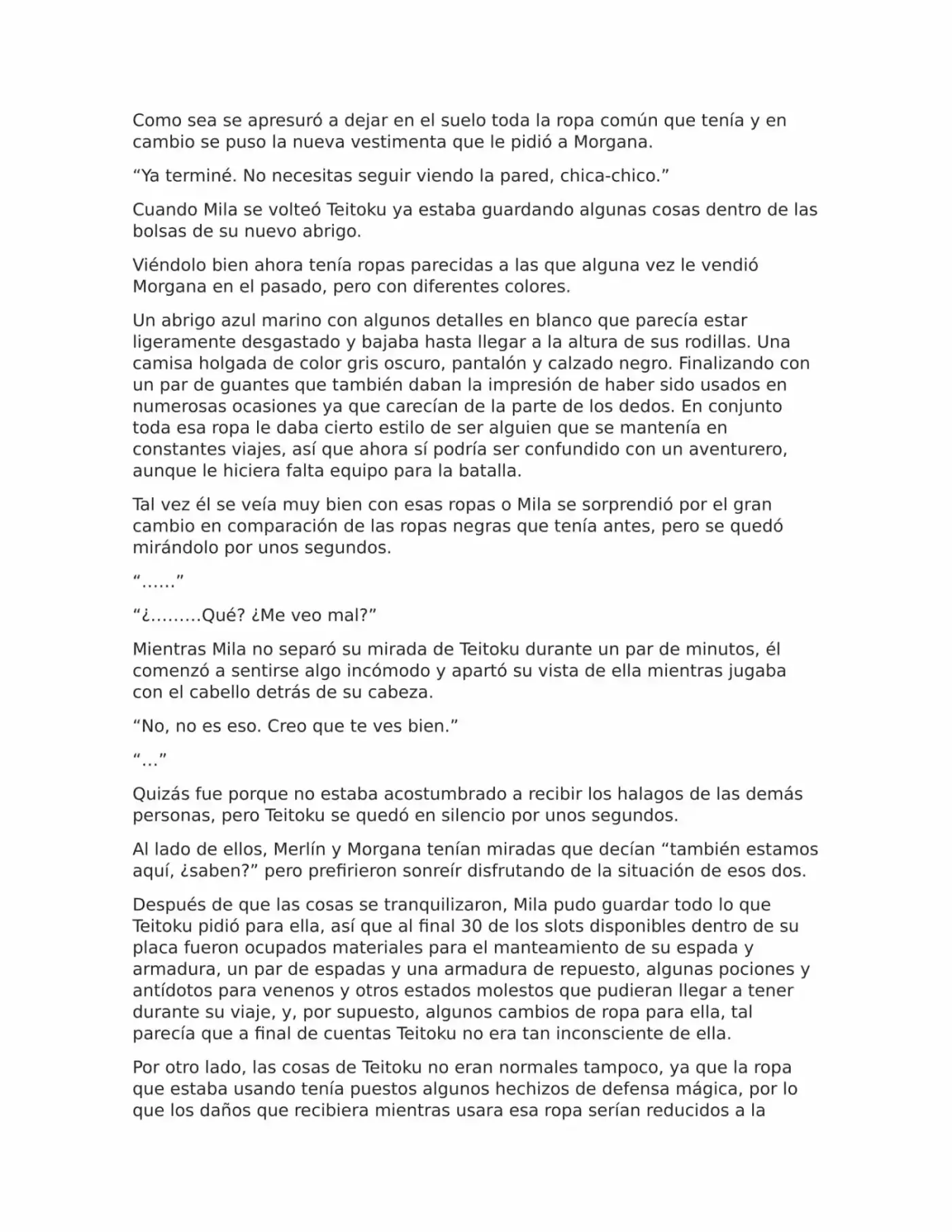 Isekai No Vigilant (Novela) - Capítulo 31 - Página 8 - LectorTMOo