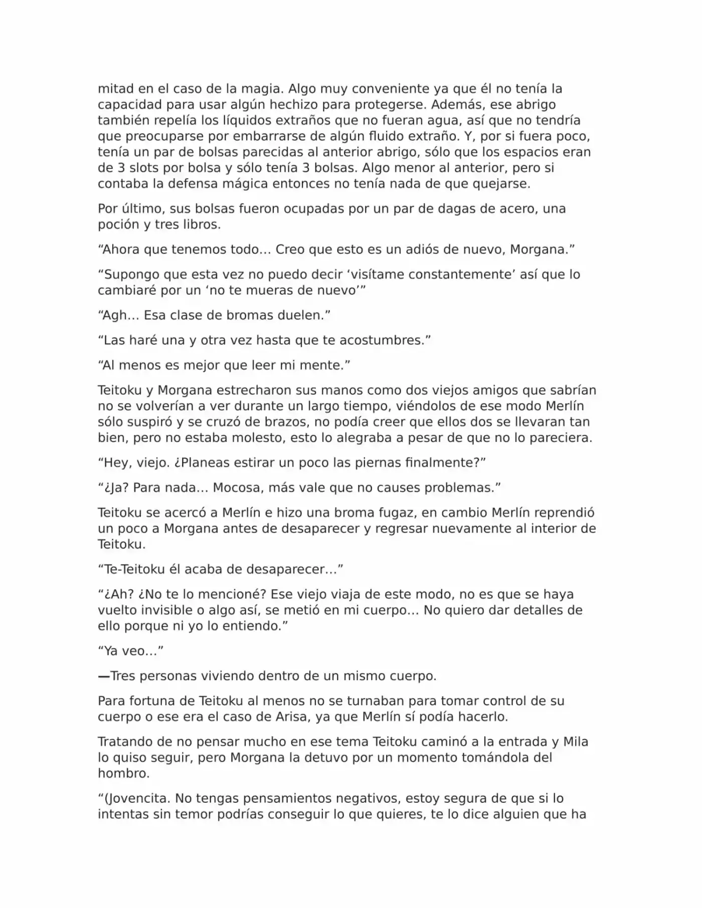 Isekai No Vigilant (Novela) - Capítulo 31 - Página 9 - LectorTMOo