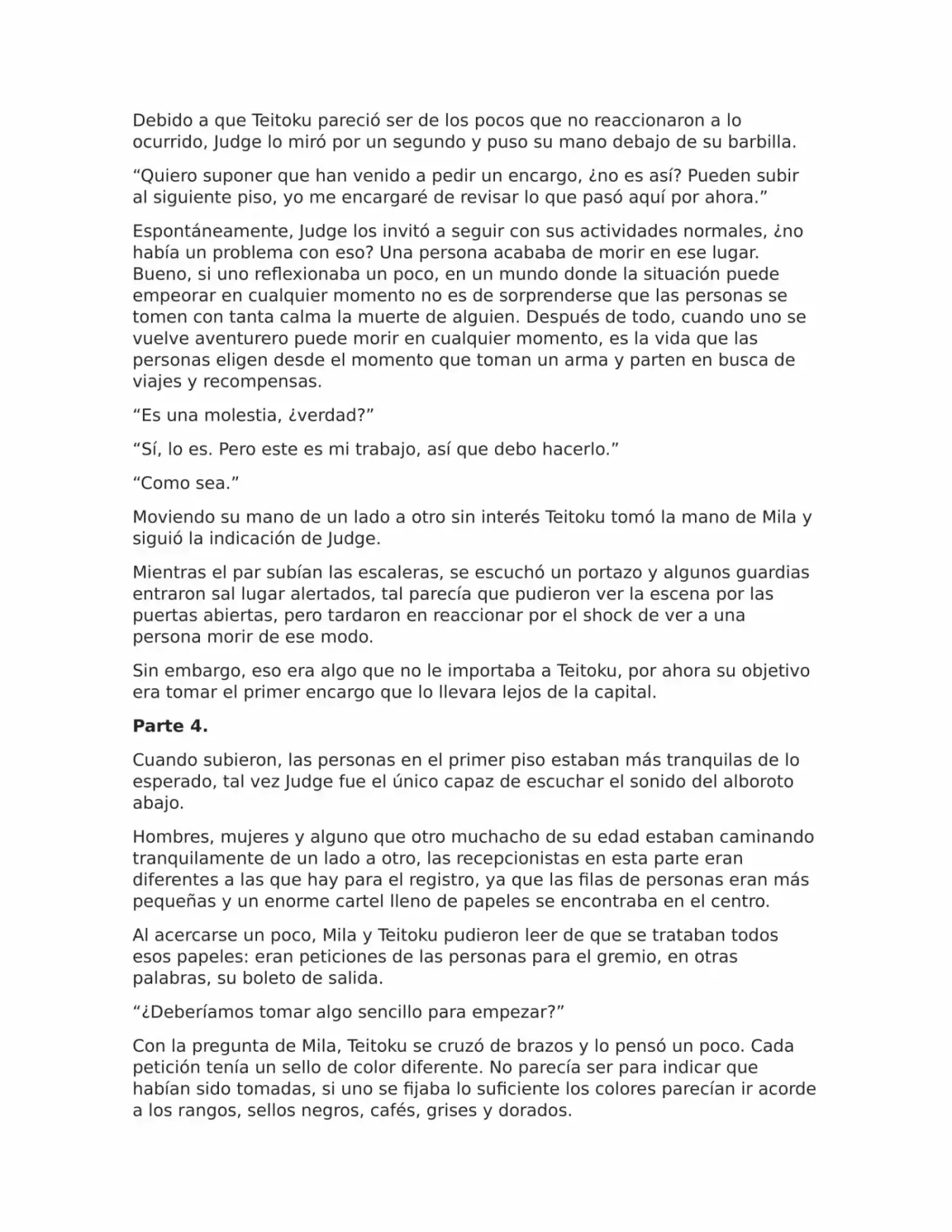 Isekai No Vigilant (Novela) - Capítulo 31 - Página 15 - LectorTMOo