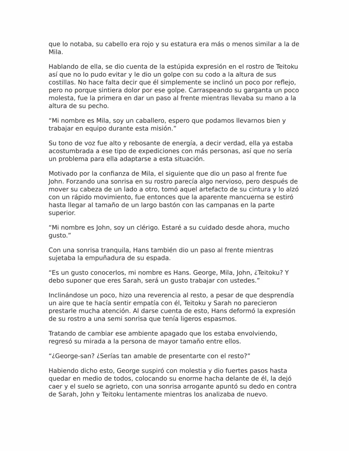 Isekai No Vigilant (Novela) - Capítulo 32 - Página 4 - LectorTMOo