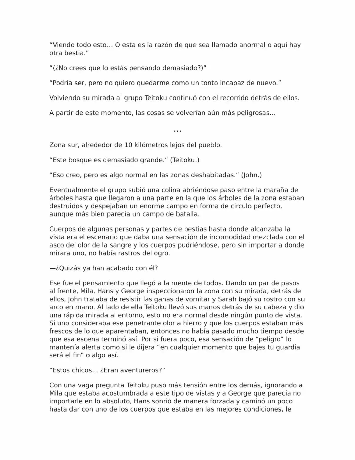 Isekai No Vigilant (Novela) - Capítulo 33 - Página 8 - LectorTMOo