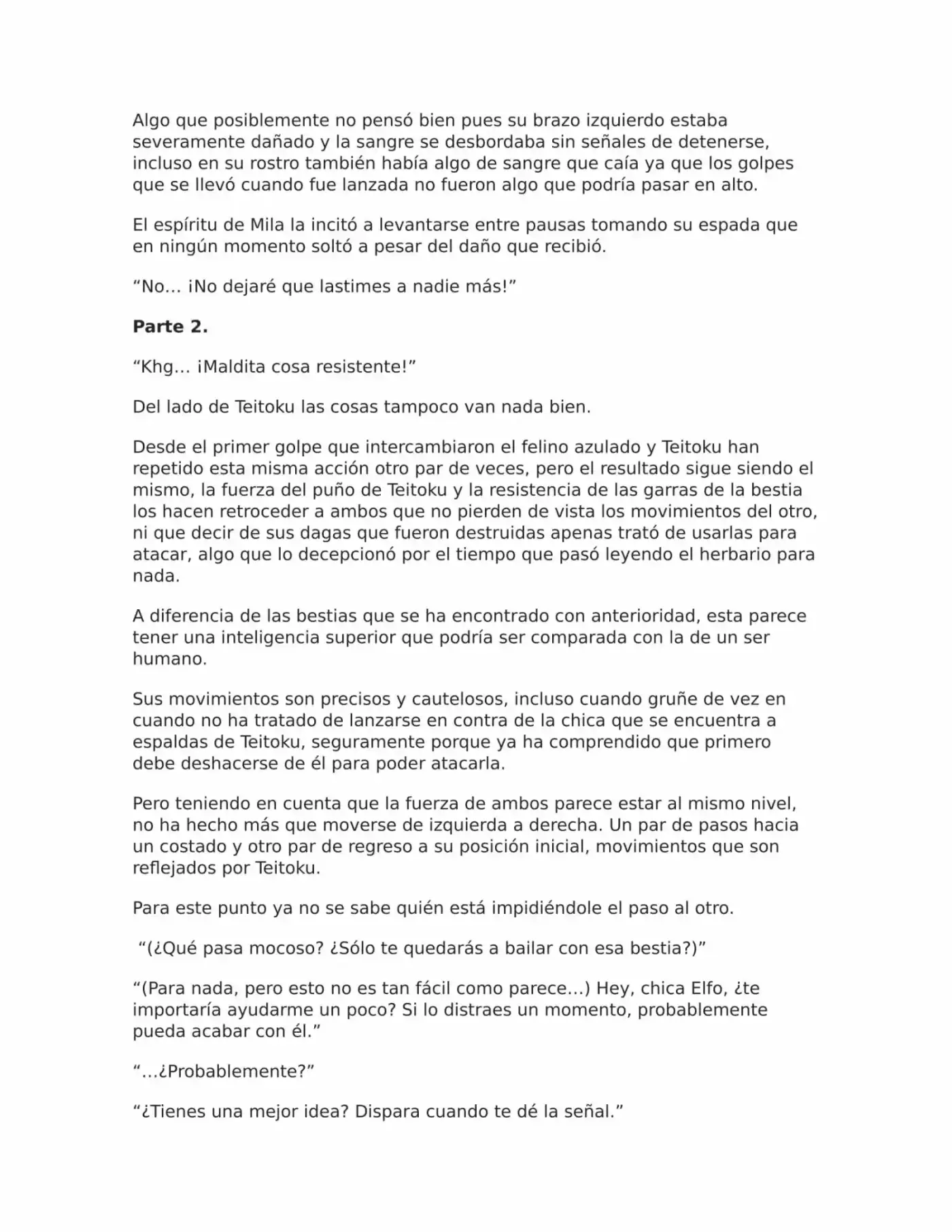 Isekai No Vigilant (Novela) - Capítulo 34 - Página 7 - LectorTMOo