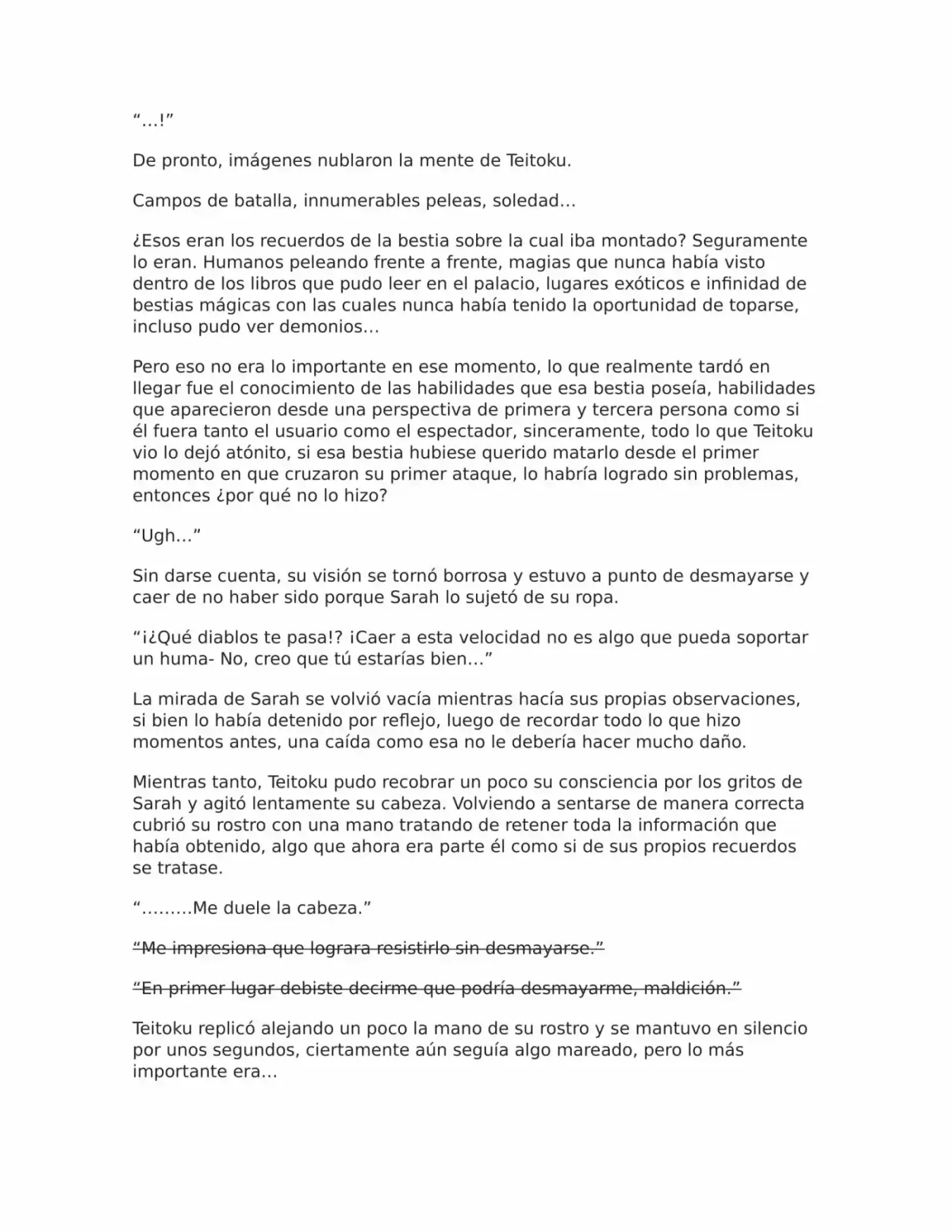 Isekai No Vigilant (Novela) - Capítulo 35 - Página 5 - LectorTMOo