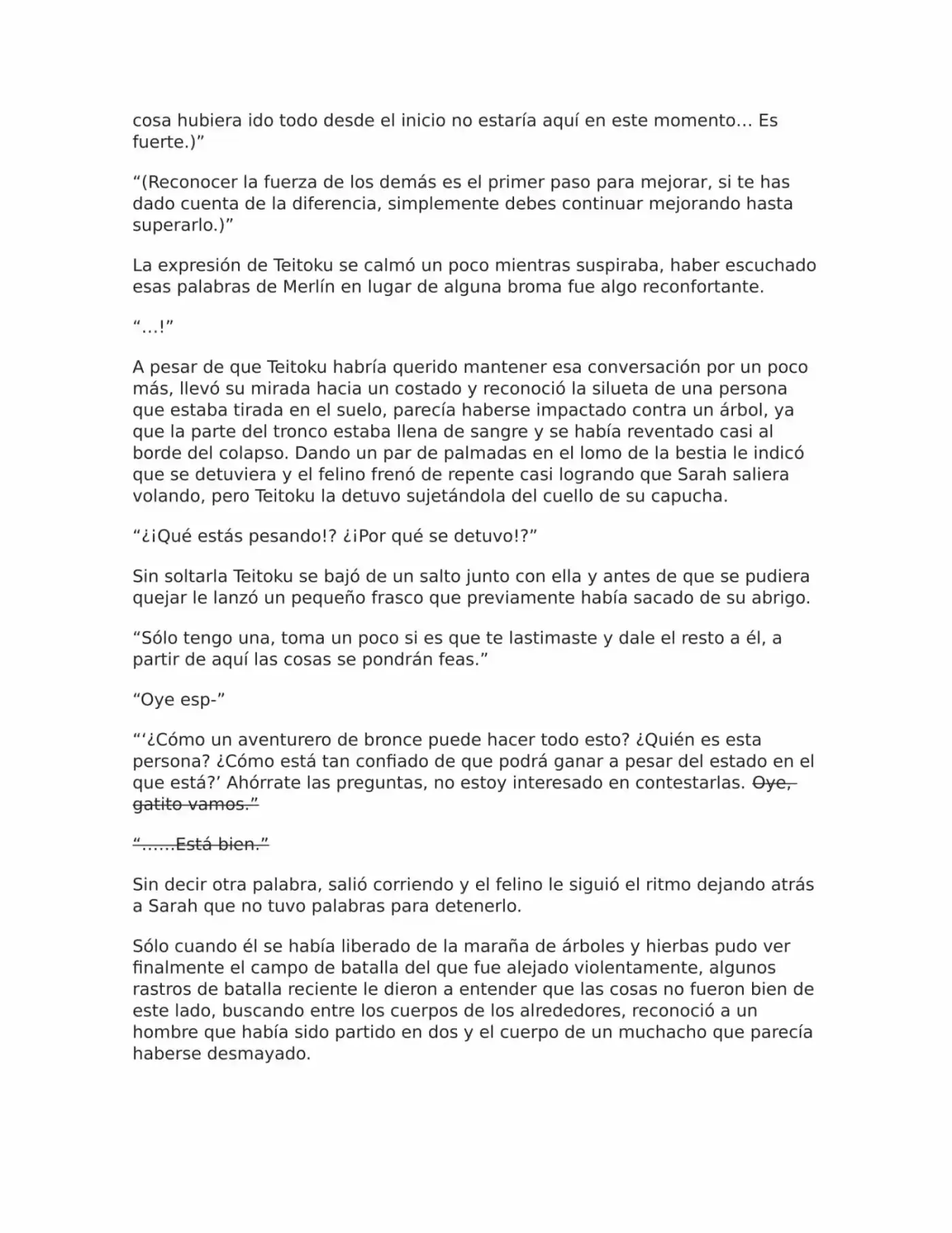 Isekai No Vigilant (Novela) - Capítulo 35 - Página 7 - LectorTMOo