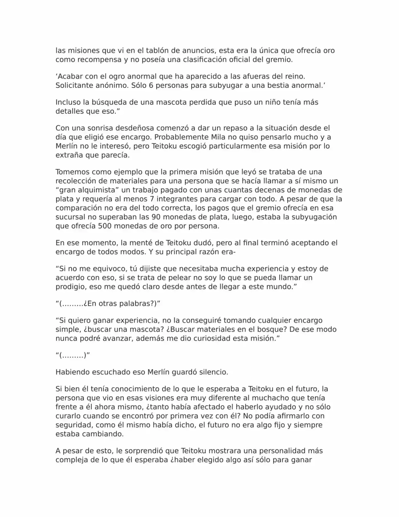 Isekai No Vigilant (Novela) - Capítulo 36 - Página 2 - LectorTMOo
