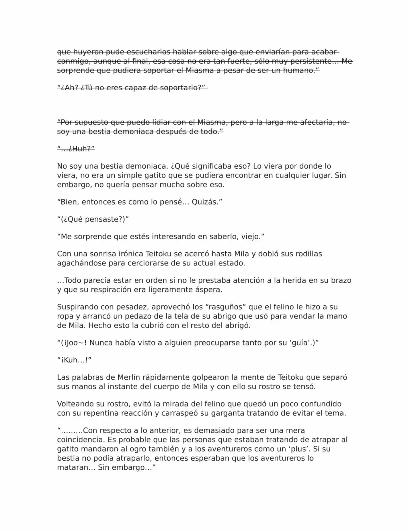 Isekai No Vigilant (Novela) - Capítulo 36 - Página 4 - LectorTMOo