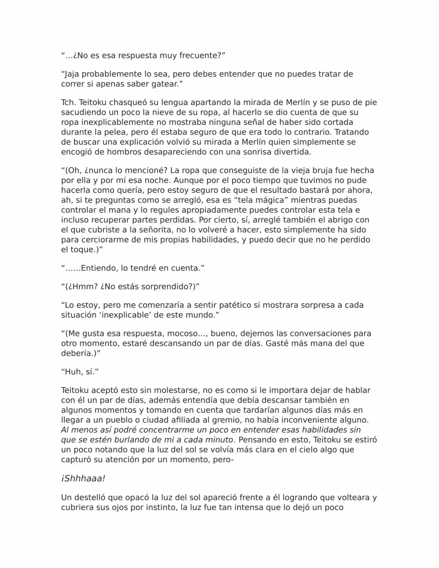 Isekai No Vigilant (Novela) - Capítulo 37 - Página 15 - LectorTMOo