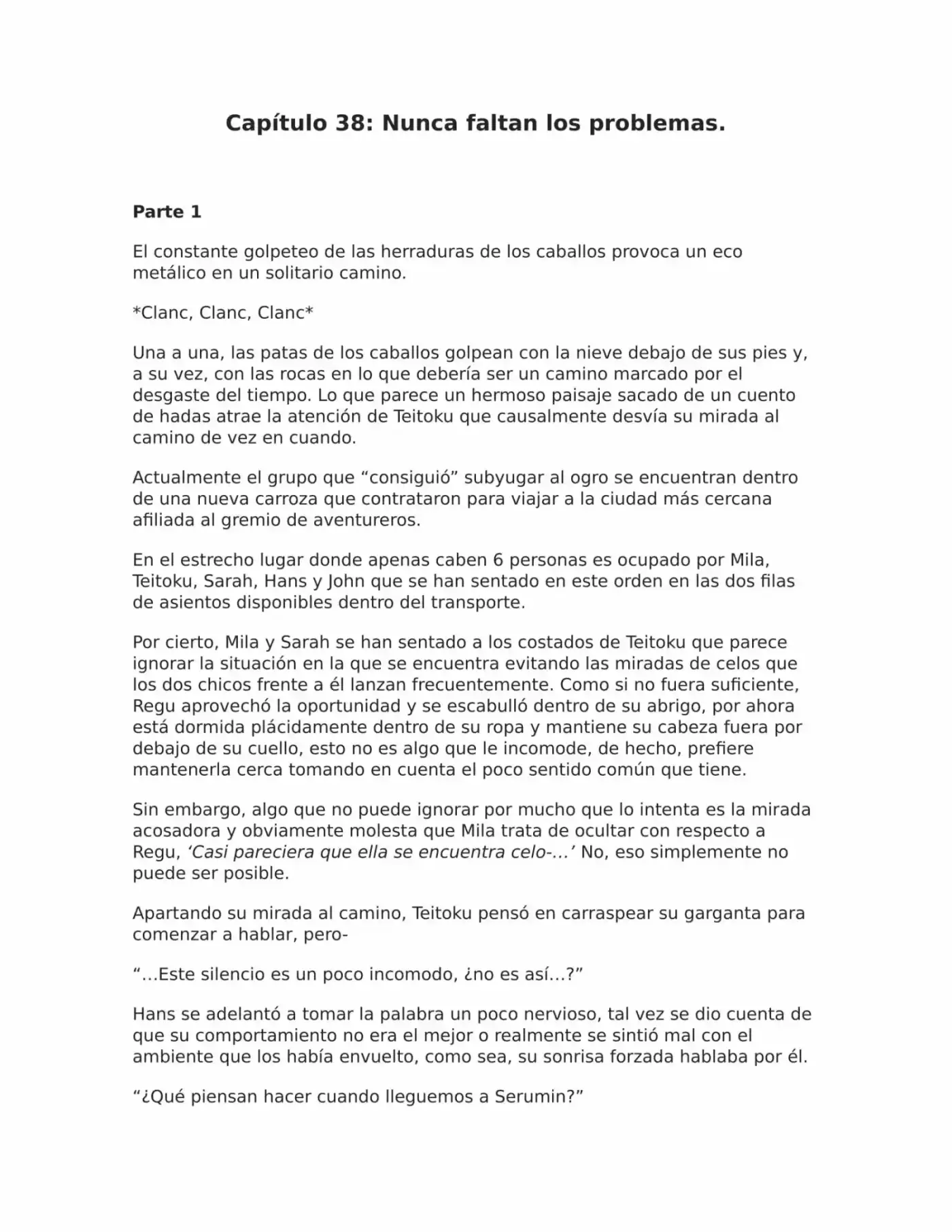 Isekai No Vigilant (Novela) - Capítulo 38 - Página 1 - LectorTMOo
