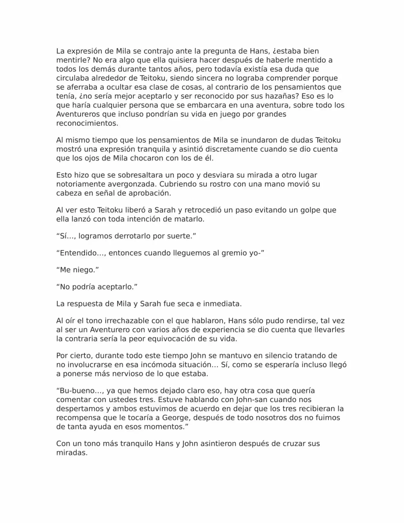 Isekai No Vigilant (Novela) - Capítulo 38 - Página 7 - LectorTMOo