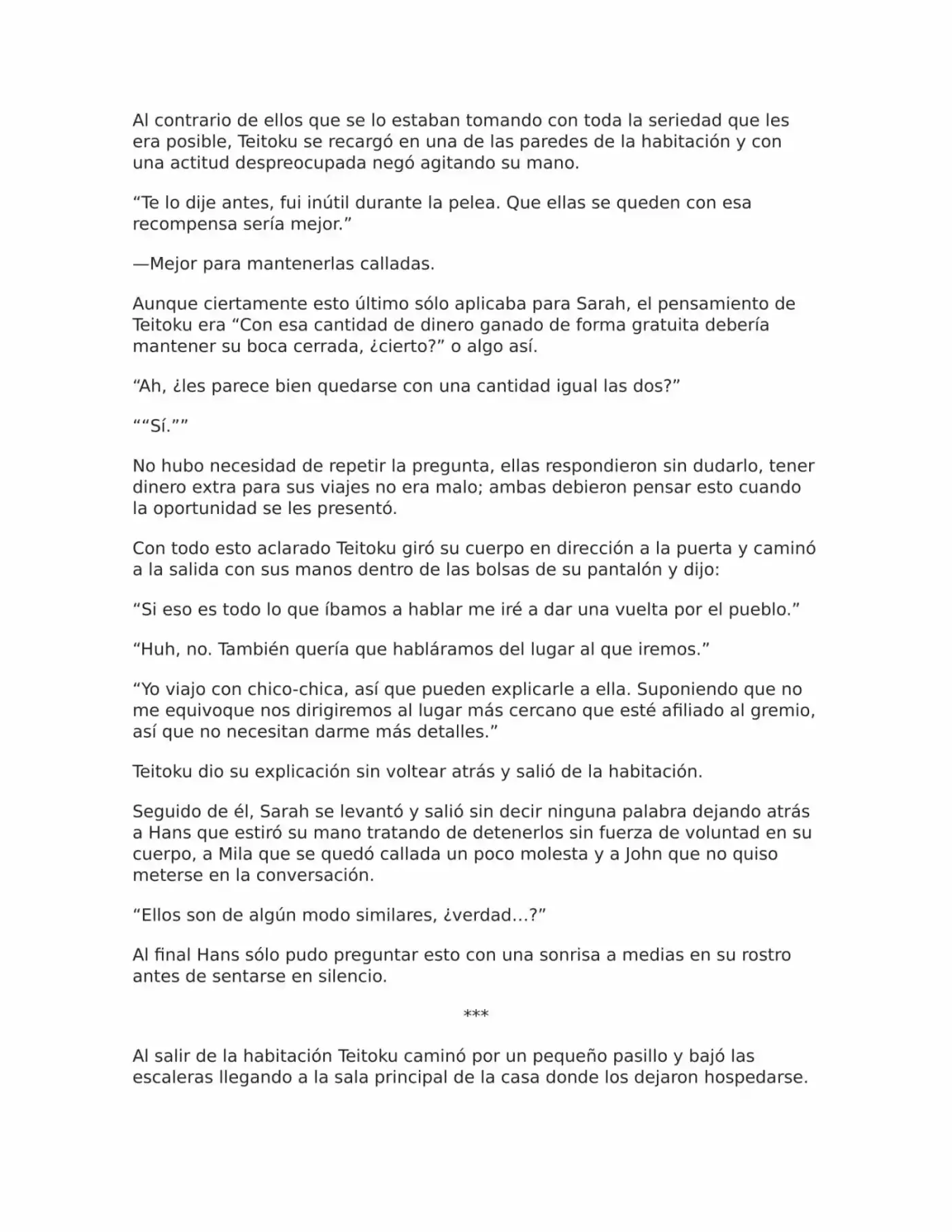 Isekai No Vigilant (Novela) - Capítulo 38 - Página 8 - LectorTMOo