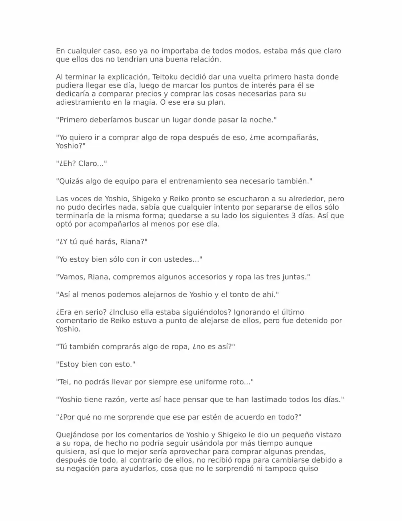 Isekai No Vigilant (Novela) - Capítulo 4 - Página 6 - LectorTMOo