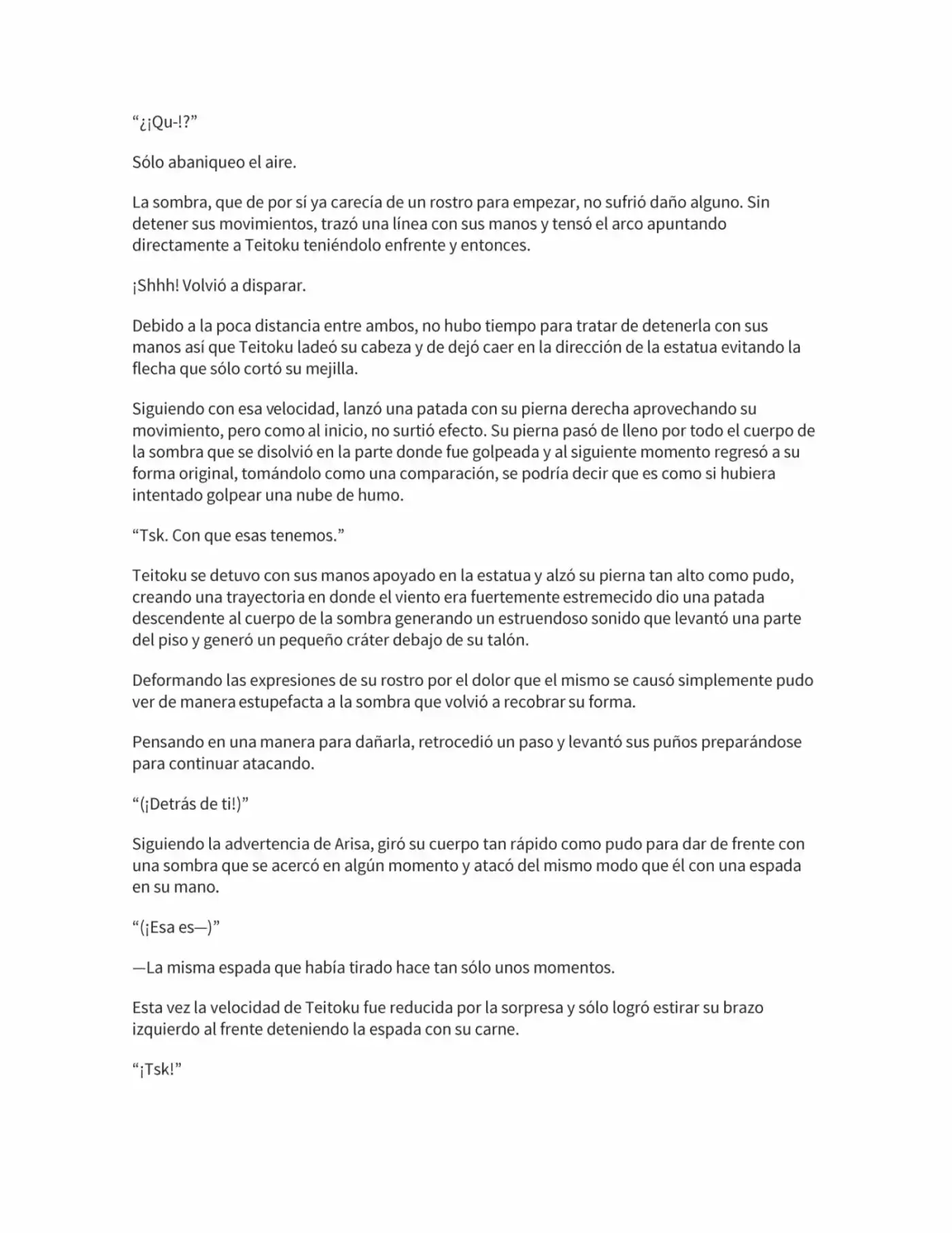 Isekai No Vigilant (Novela) - Capítulo 40 - Página 6 - LectorTMOo