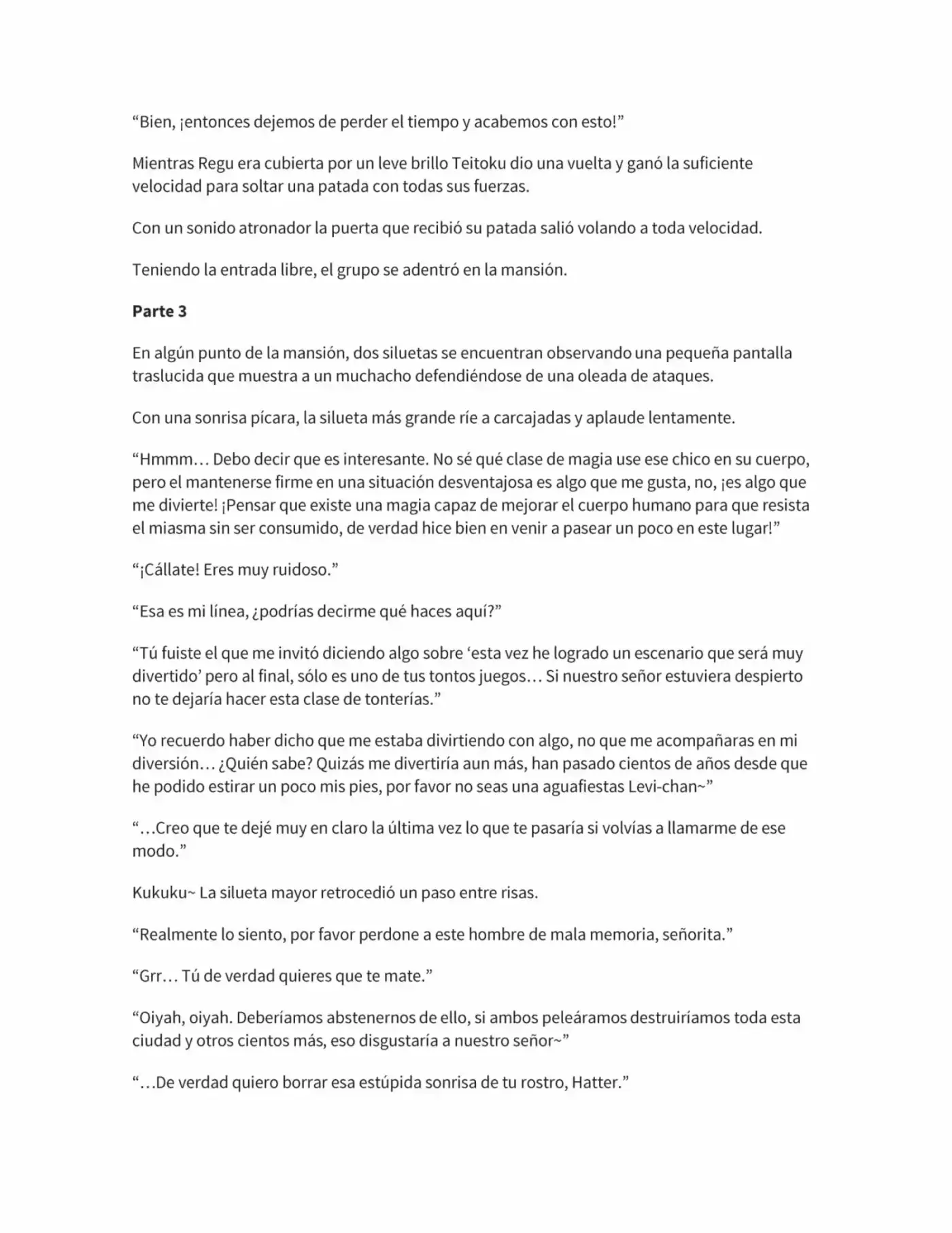 Isekai No Vigilant (Novela) - Capítulo 40 - Página 10 - LectorTMOo