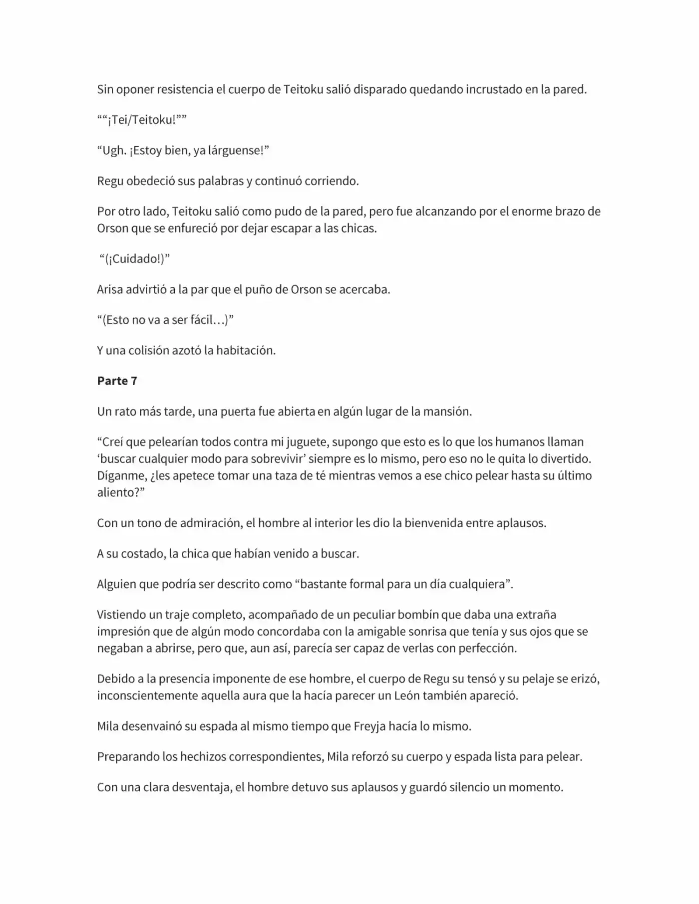 Isekai No Vigilant (Novela) - Capítulo 40 - Página 18 - LectorTMOo