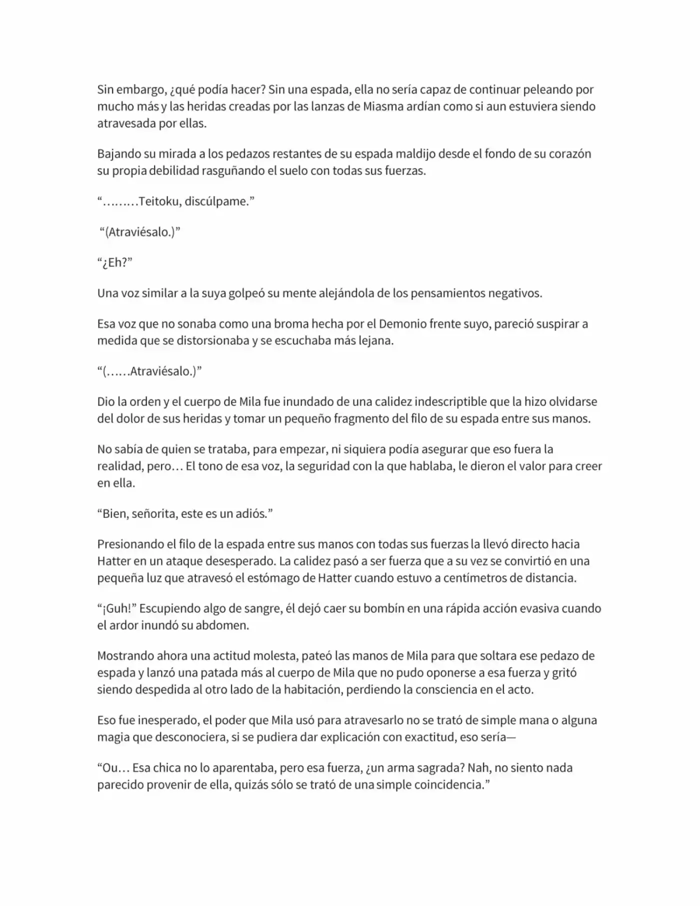 Isekai No Vigilant (Novela) - Capítulo 41 - Página 19 - LectorTMOo