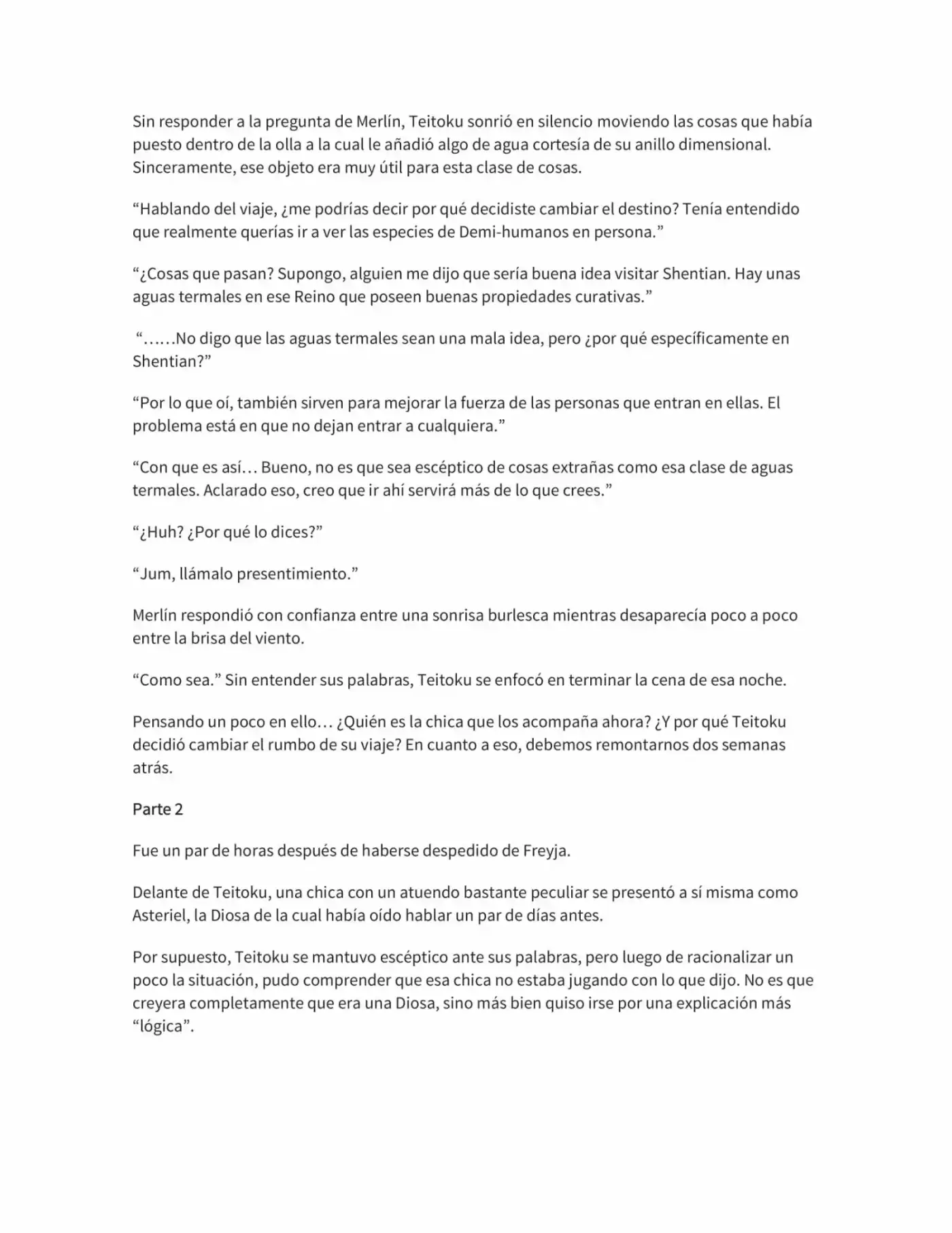 Isekai No Vigilant (Novela) - Capítulo 45 - Página 6 - LectorTMOo