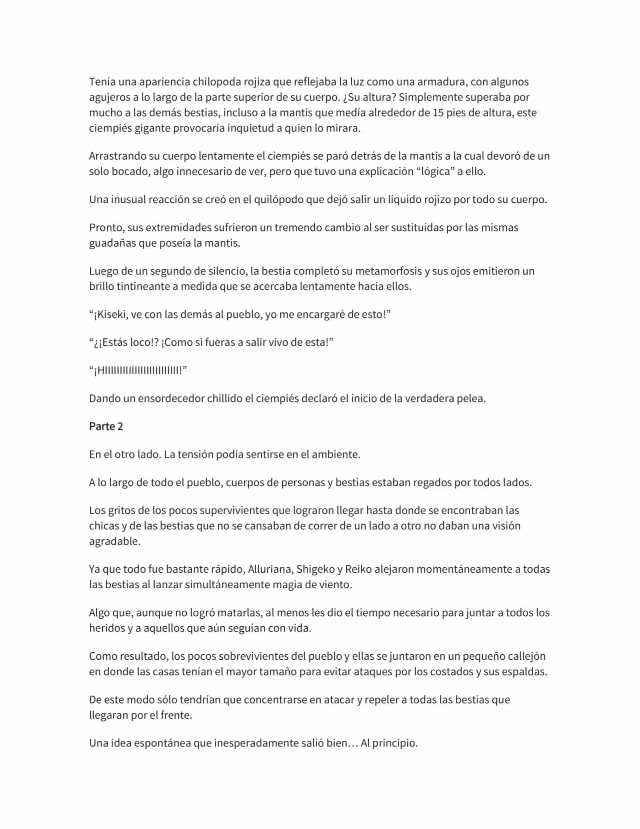 Isekai No Vigilant (Novela) - Capítulo 48 - Página 6 - LectorTMOo