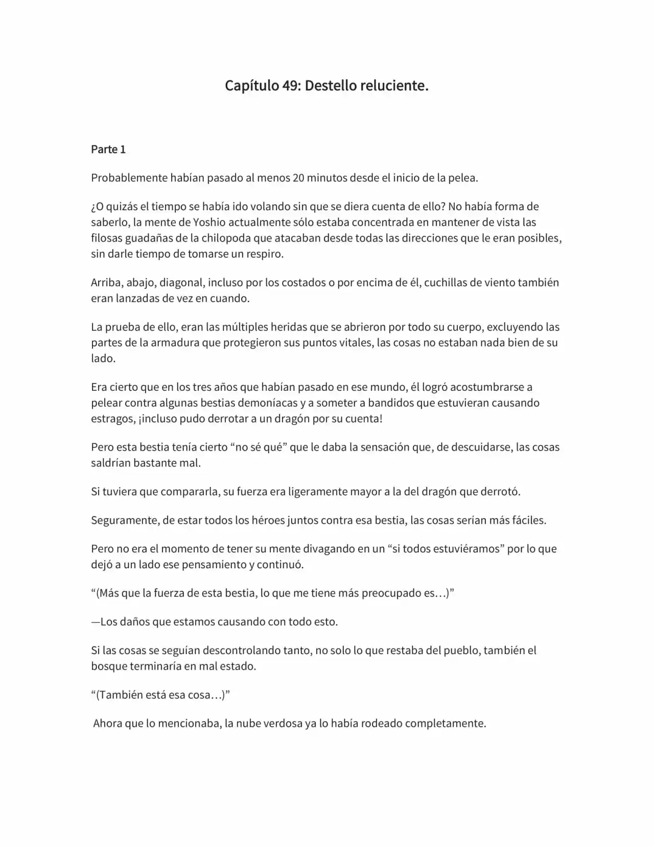 Isekai No Vigilant (Novela) - Capítulo 49 - Página 1 - LectorTMOo