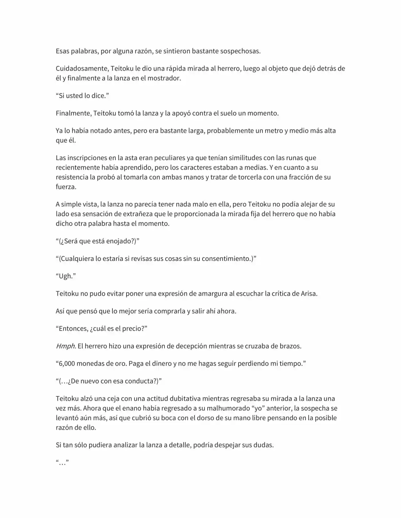 Isekai No Vigilant (Novela) - Capítulo 49 - Página 12 - LectorTMOo