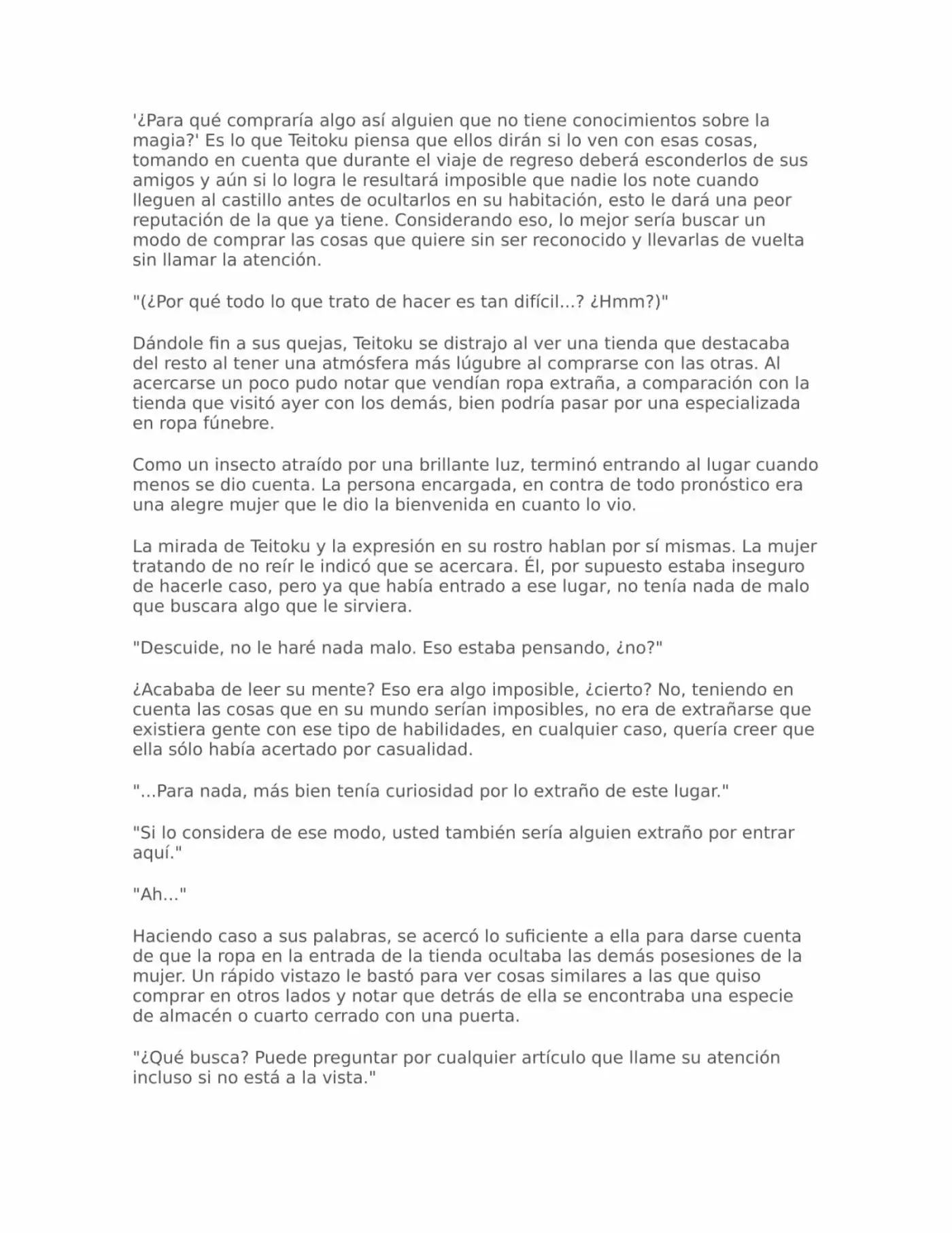 Isekai No Vigilant (Novela) - Capítulo 5 - Página 5 - LectorTMOo