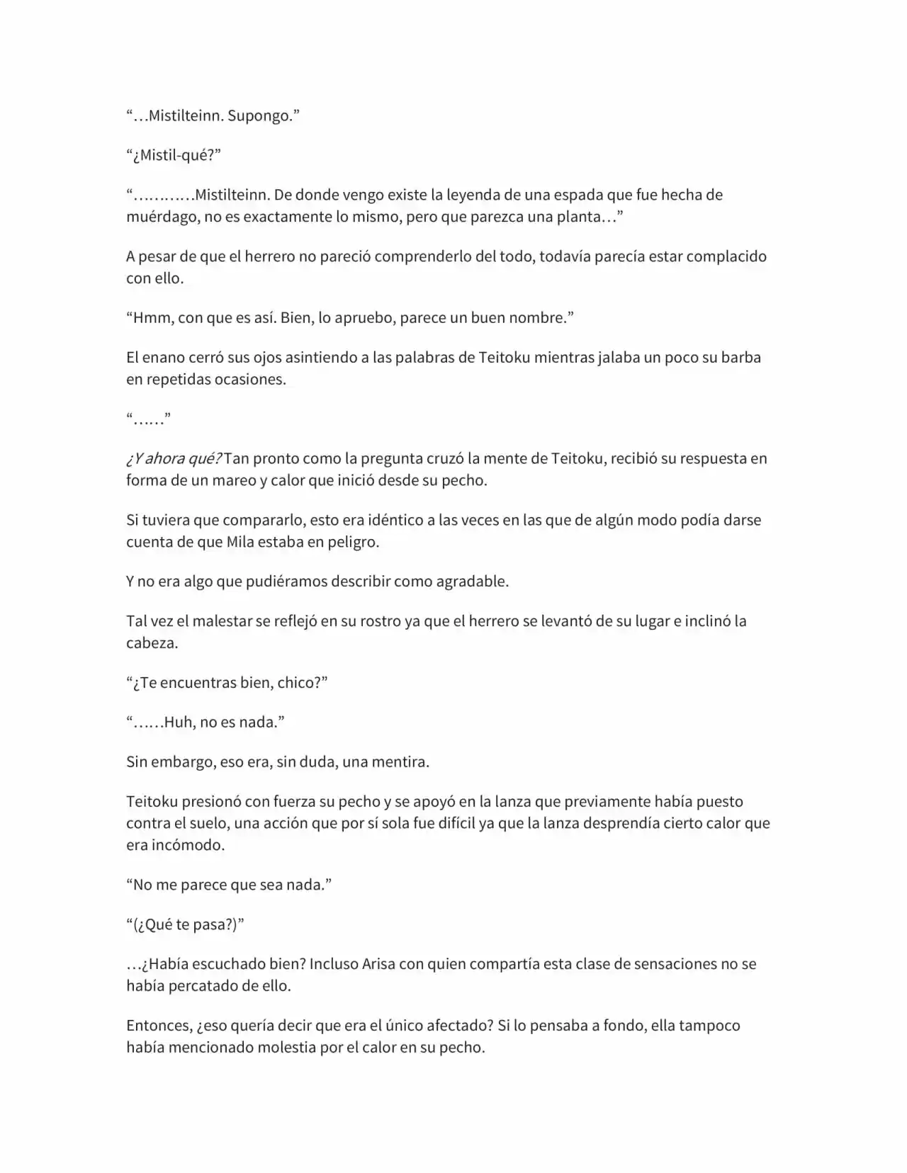 Isekai No Vigilant (Novela) - Capítulo 50 - Página 3 - LectorTMOo