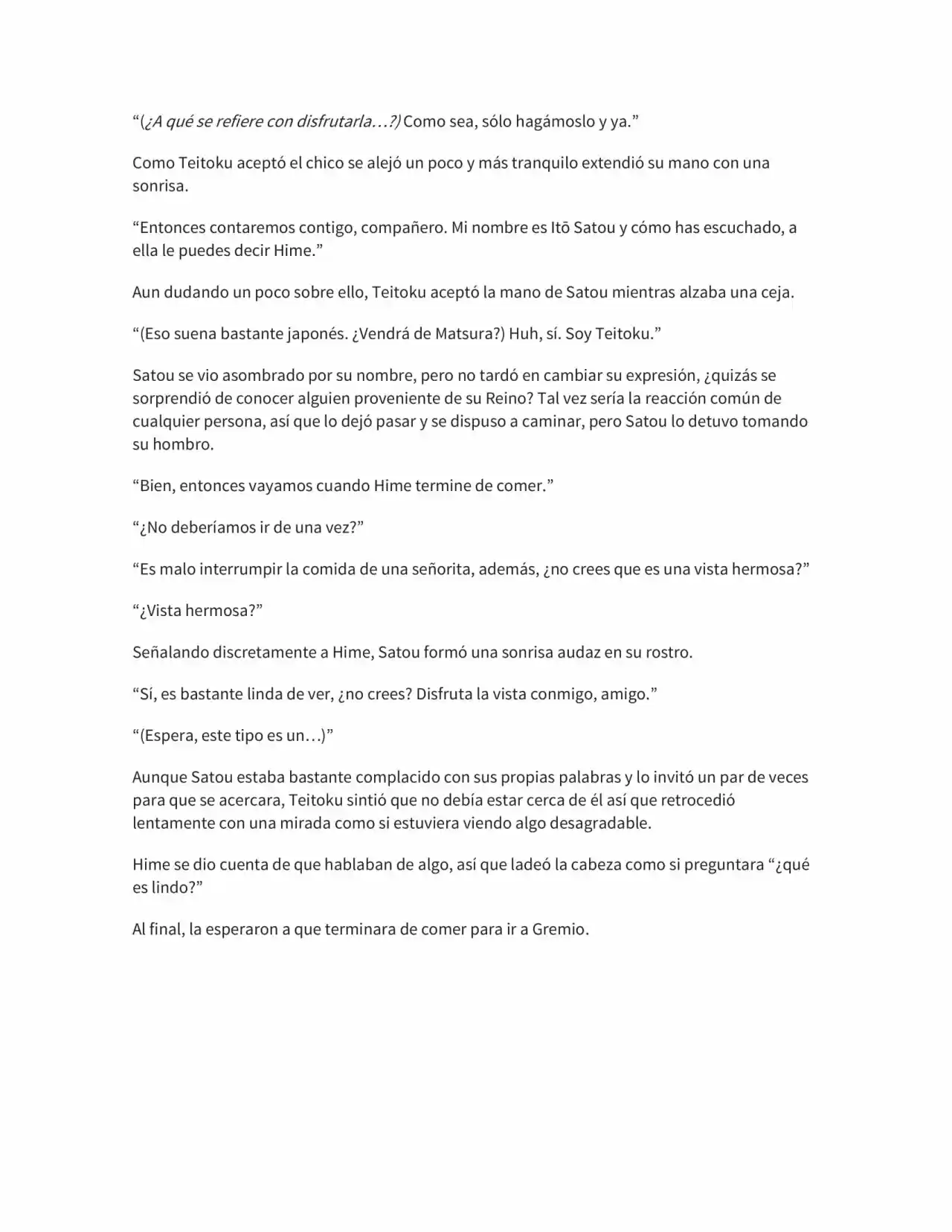 Isekai No Vigilant (Novela) - Capítulo 50 - Página 15 - LectorTMOo