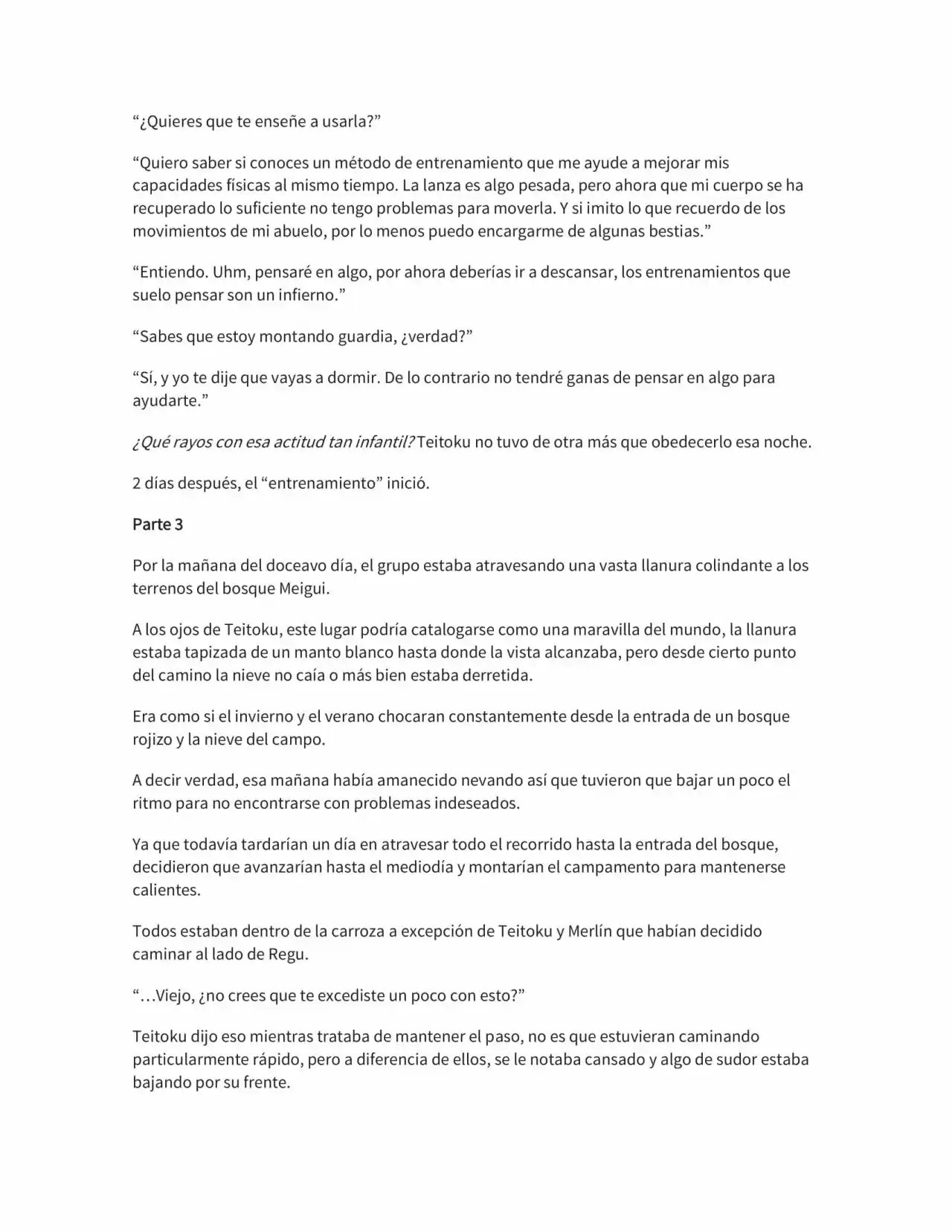 Isekai No Vigilant (Novela) - Capítulo 52 - Página 7 - LectorTMOo
