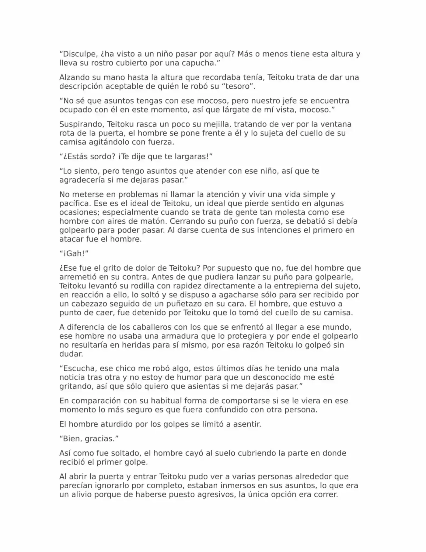 Isekai No Vigilant (Novela) - Capítulo 7 - Página 7 - LectorTMOo