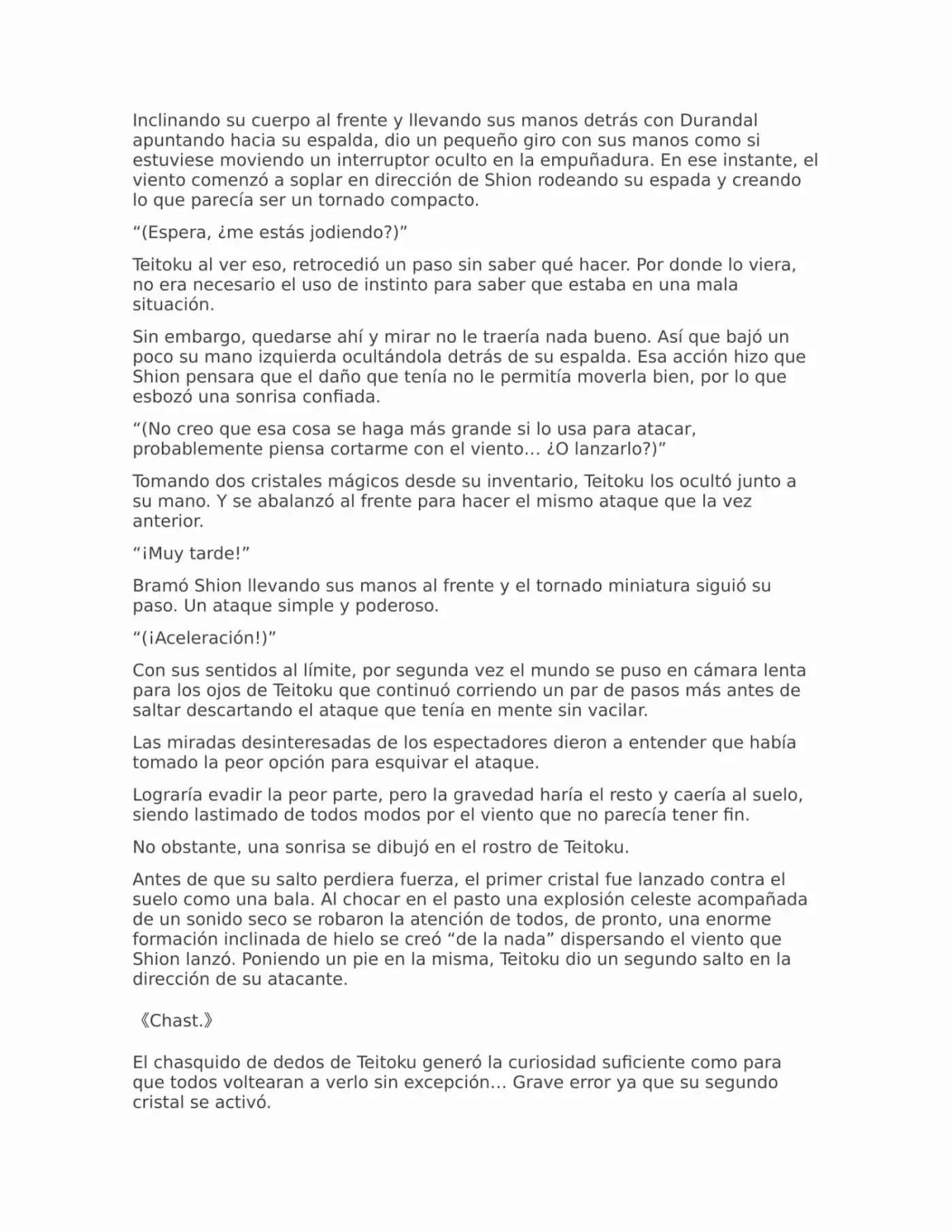 Isekai No Vigilant (Novela) - Capítulo 9 - Página 7 - LectorTMOo