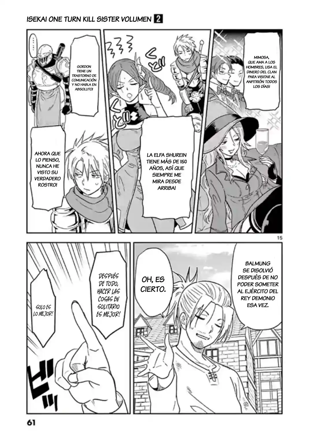 Isekai One Turn Kill Nee-san - Capítulo 10 - Página 15 - LectorTMOo
