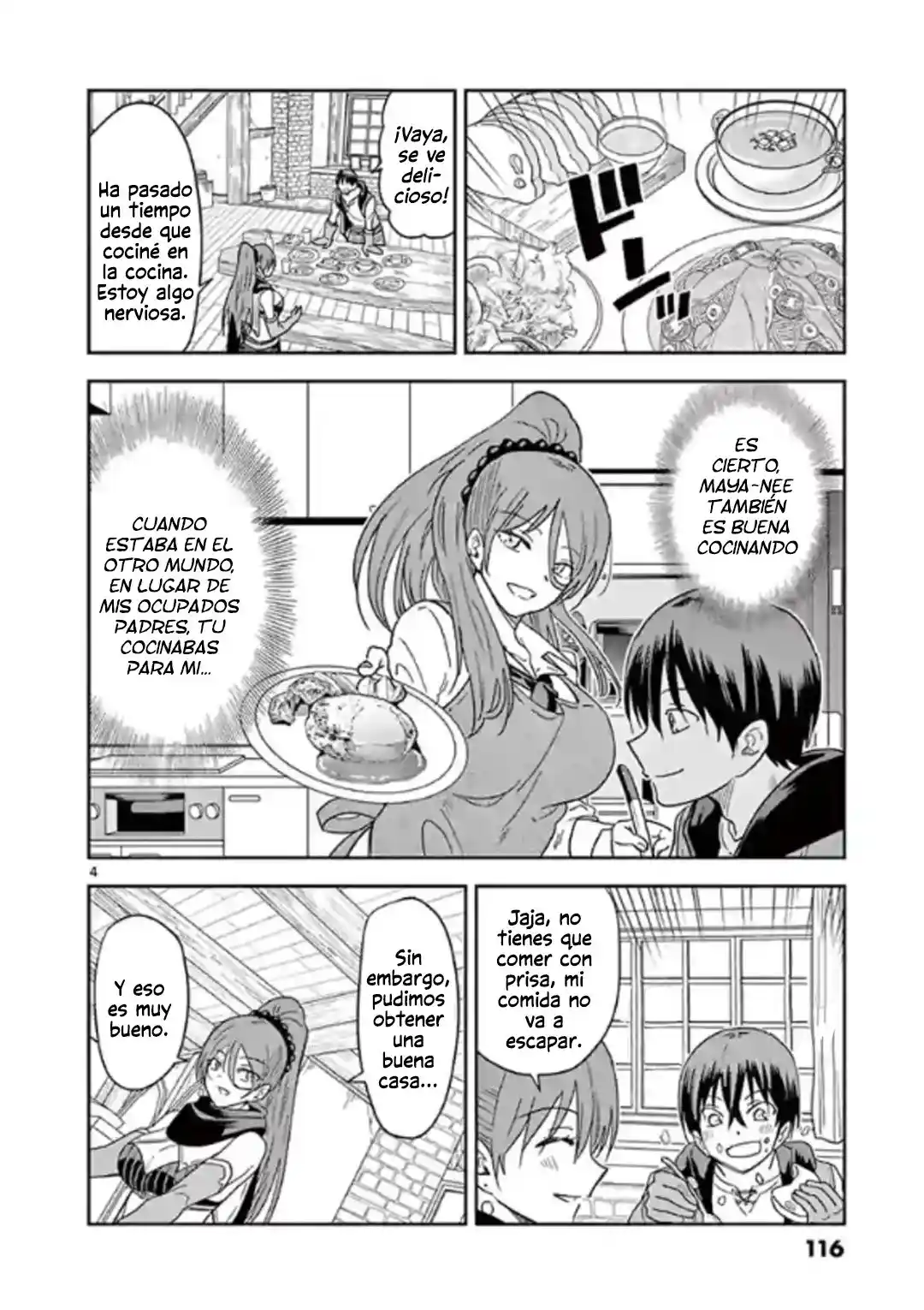 Isekai One Turn Kill Nee-san - Capítulo 13 - Página 5 - LectorTMOo