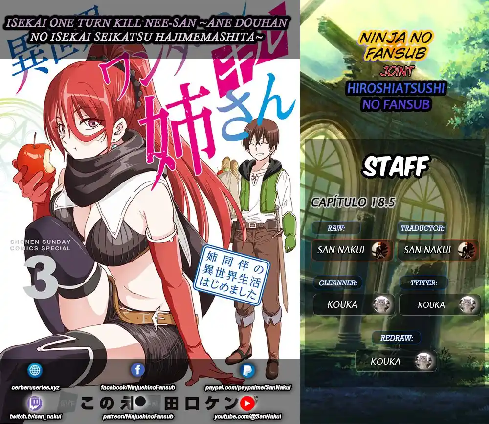 Isekai One Turn Kill Nee-san - Capítulo 18.5 - Página 1 - LectorTMOo