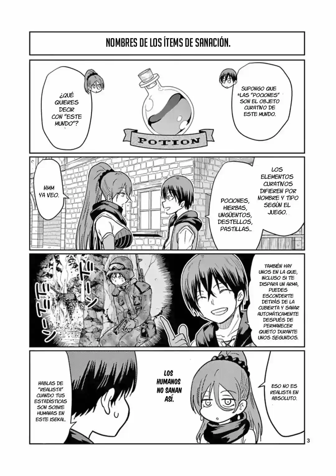 Isekai One Turn Kill Nee-san - Capítulo 3.50 - Página 5 - LectorTMOo