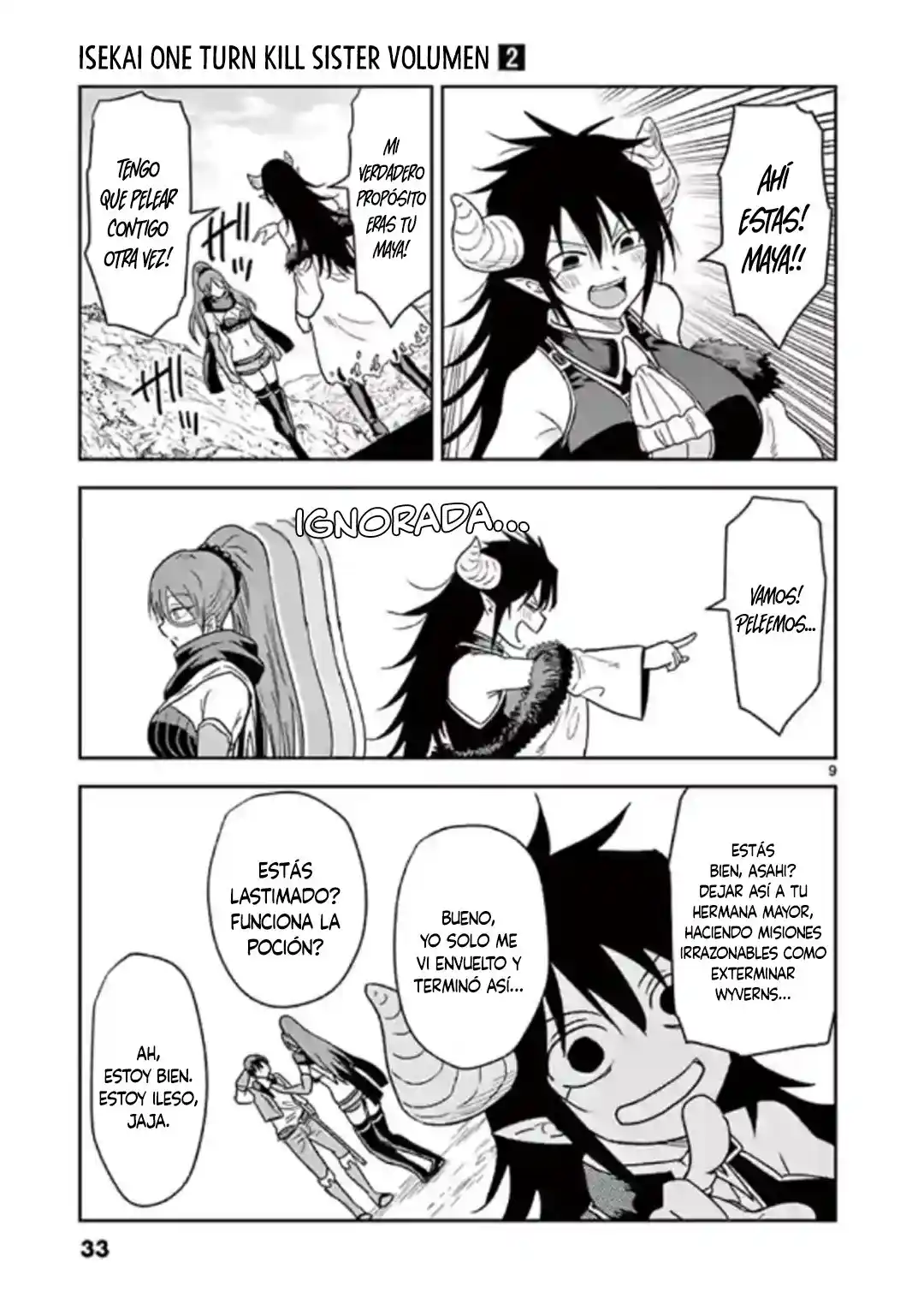 Isekai One Turn Kill Nee-san - Capítulo 9 - Página 9 - LectorTMOo