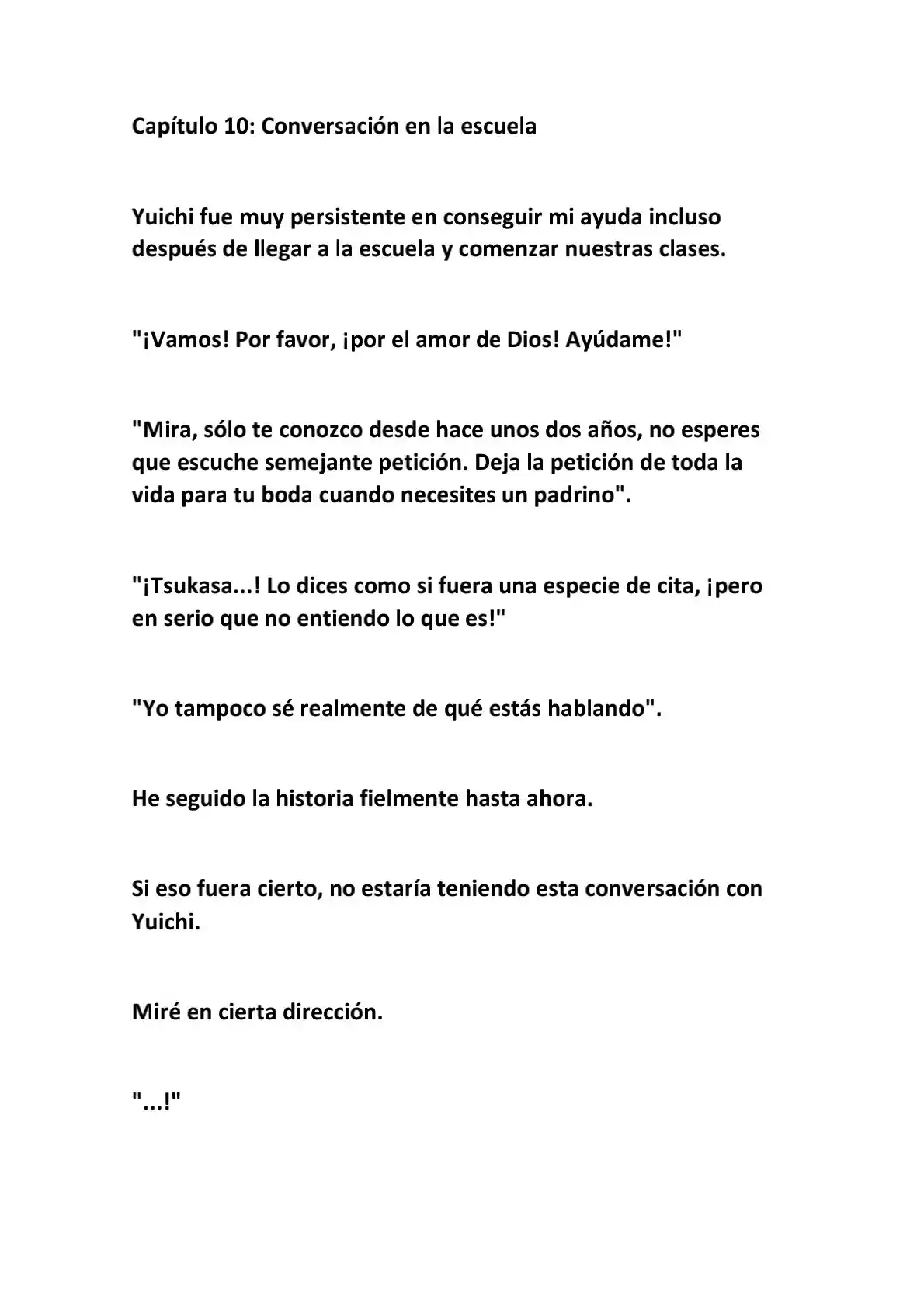 Isekai Romcom (Web Novel) (Novela) - Capítulo 10 - Página 2 - LectorTMOo