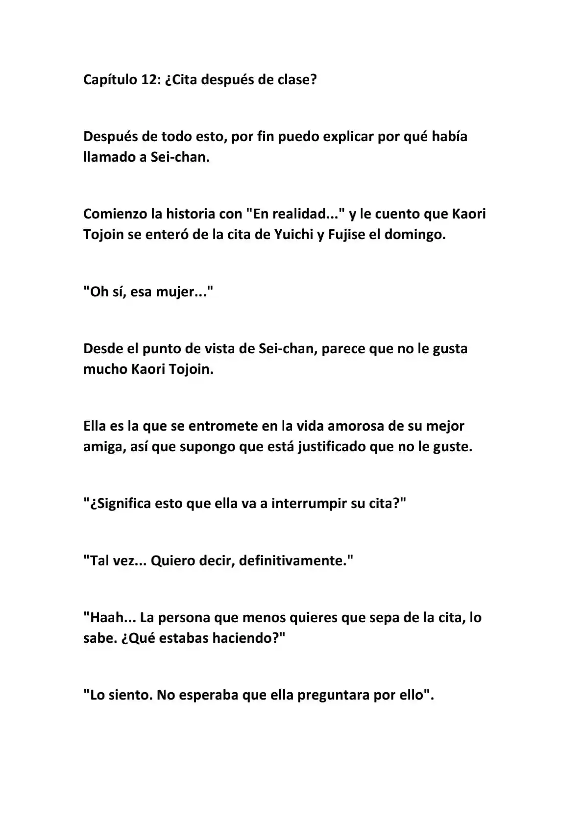 Isekai Romcom (Web Novel) (Novela) - Capítulo 12 - Página 2 - LectorTMOo
